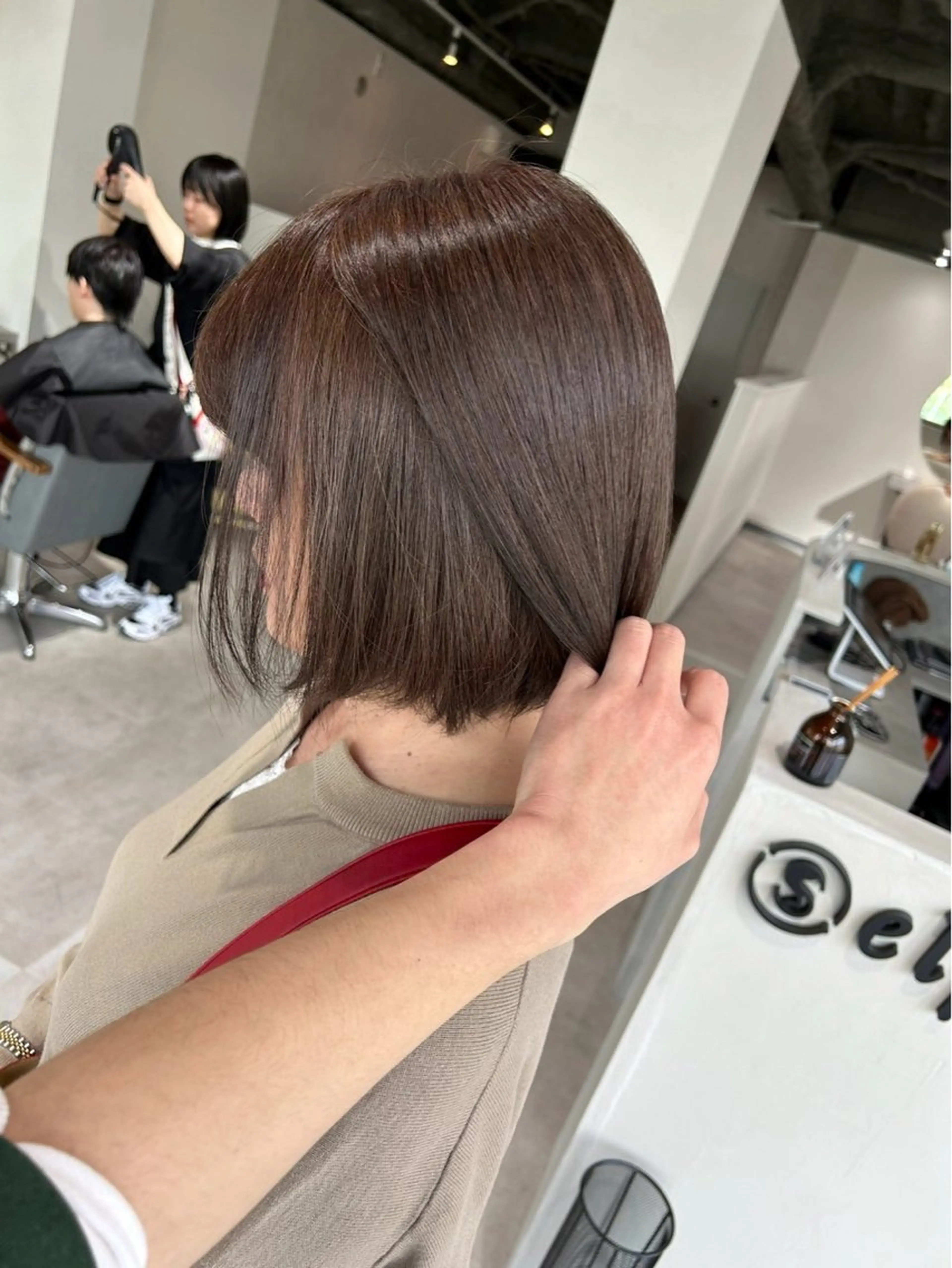 ミディアム カラー 脱白髪染め❕白髪 ぼかし特化🌟ヨコタのヘアスタイル