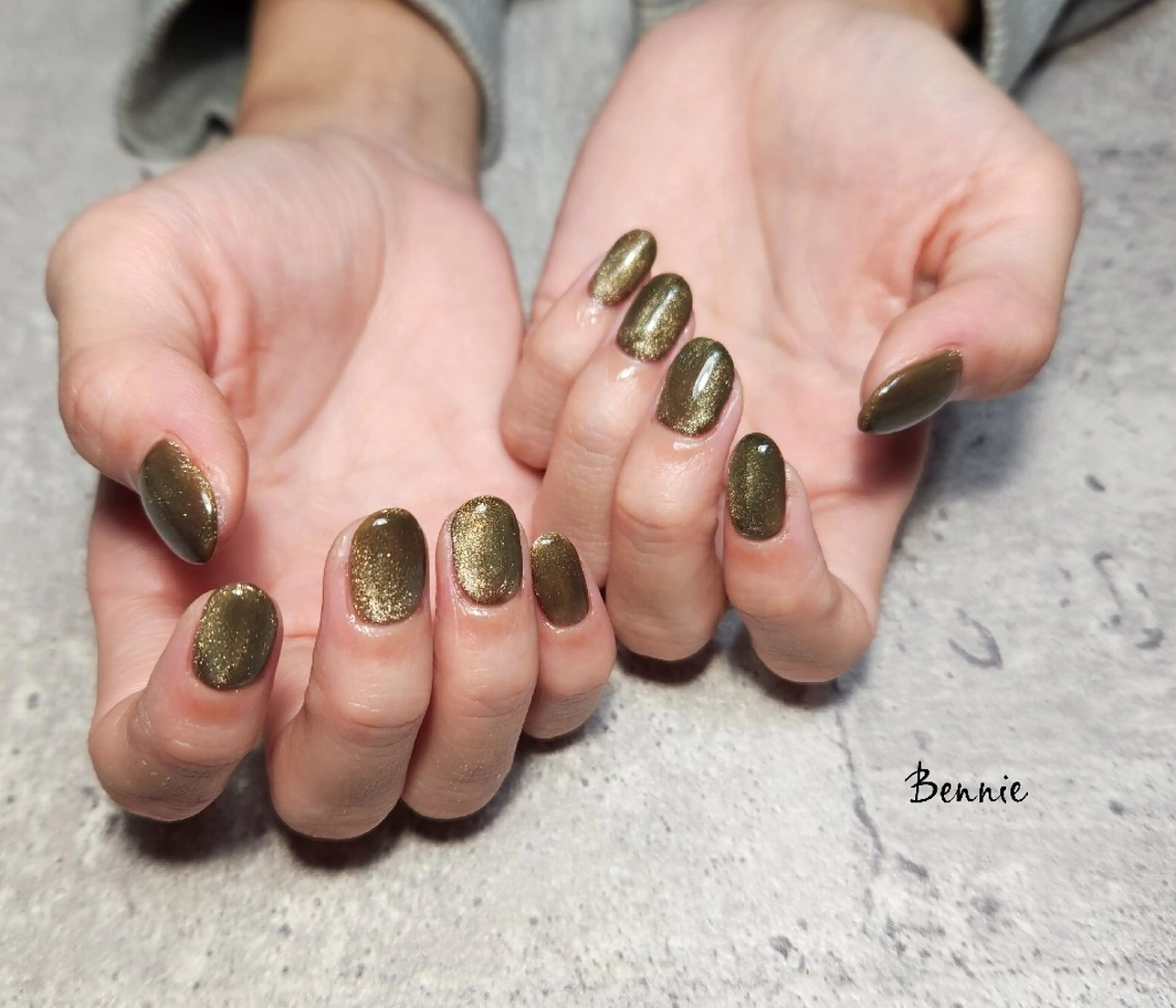ネイル マグネットネイル ハンドネイル   BENNIEのネイルデザイン