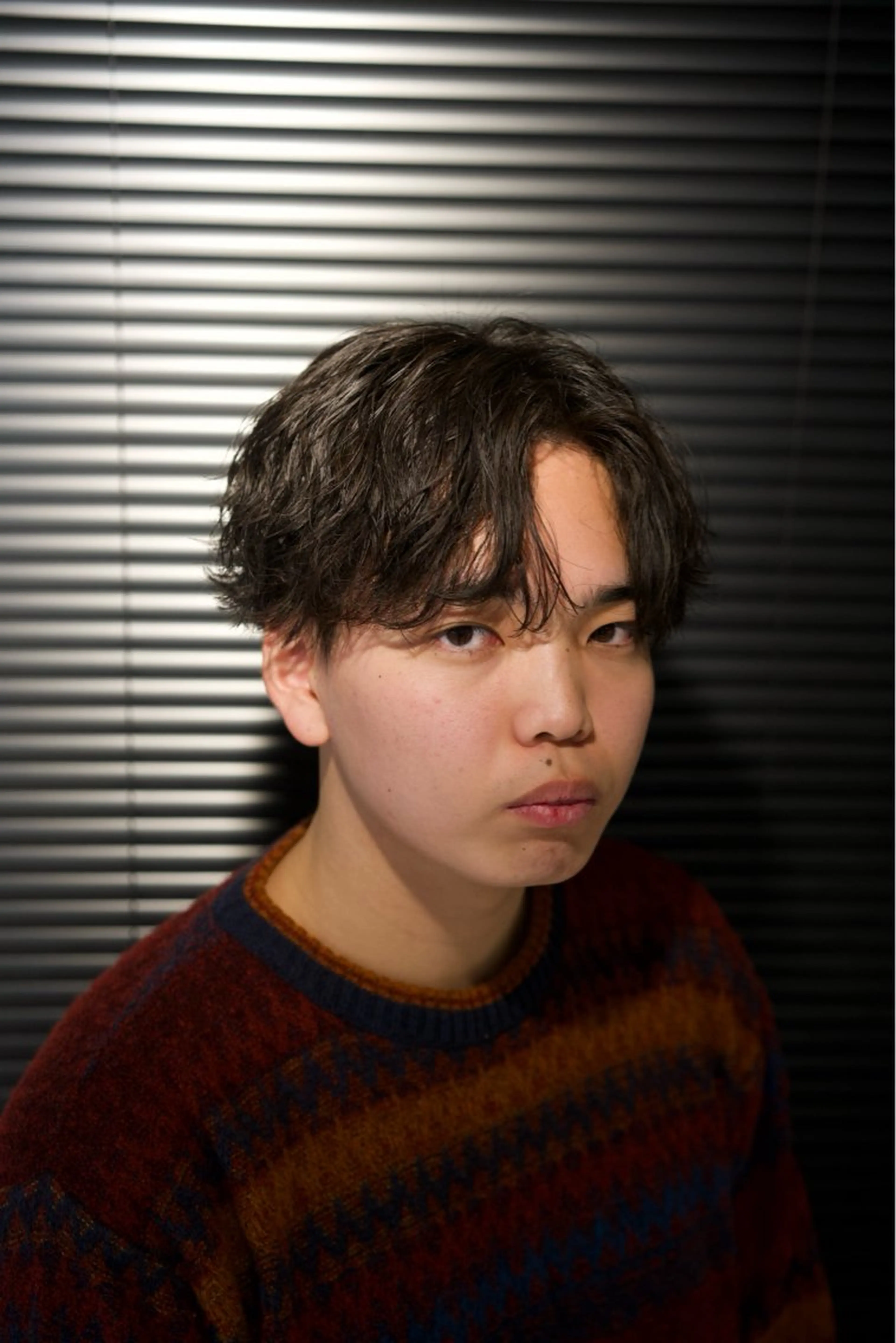 波巻きパーマの写真