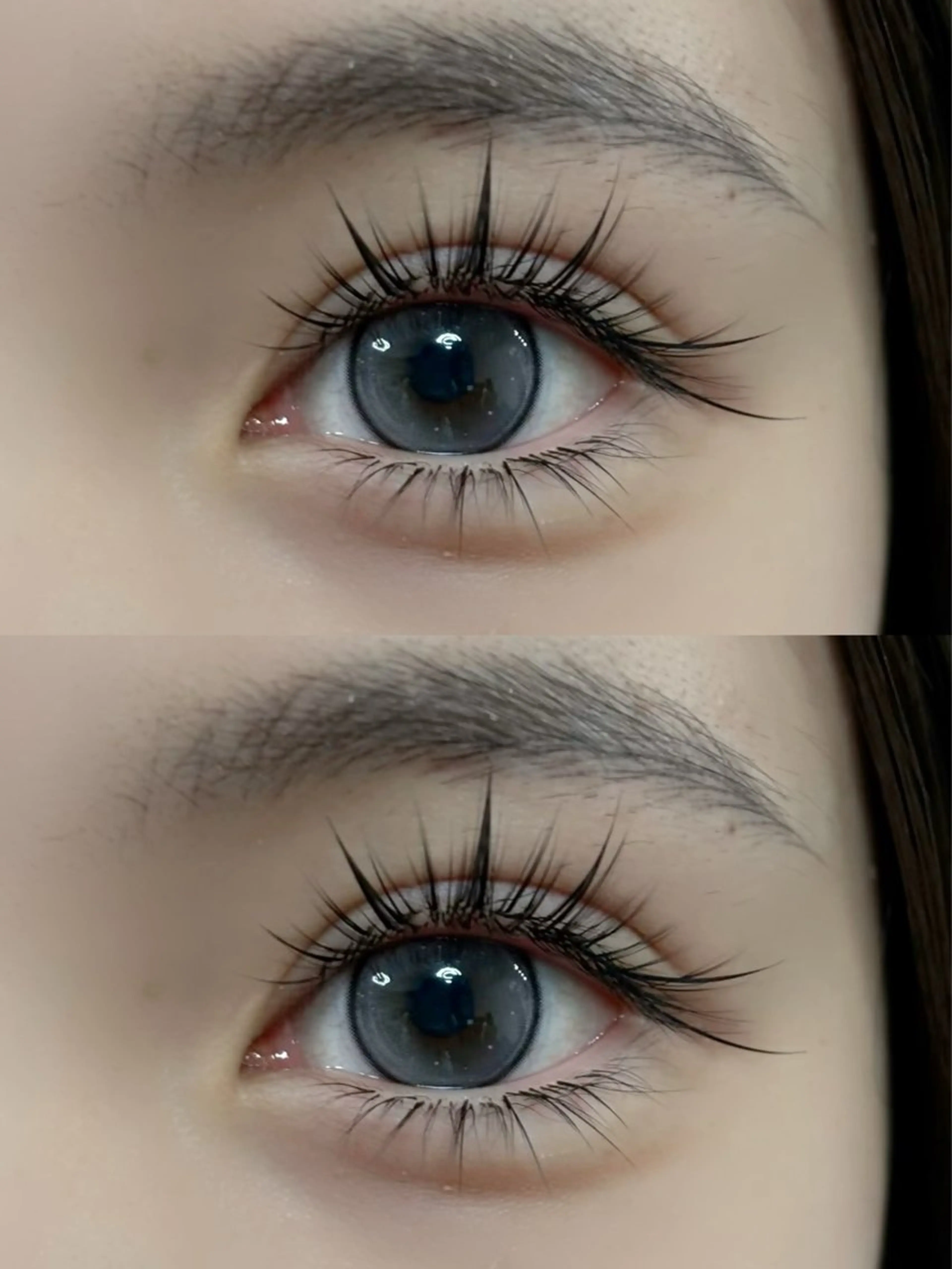 マツエク・マツパ 付け放題 バインドロック 束感まつ毛 カラーマツエク フラットラッシュ マツパ M salon アイラッシュのマツエク・マツパデザイン