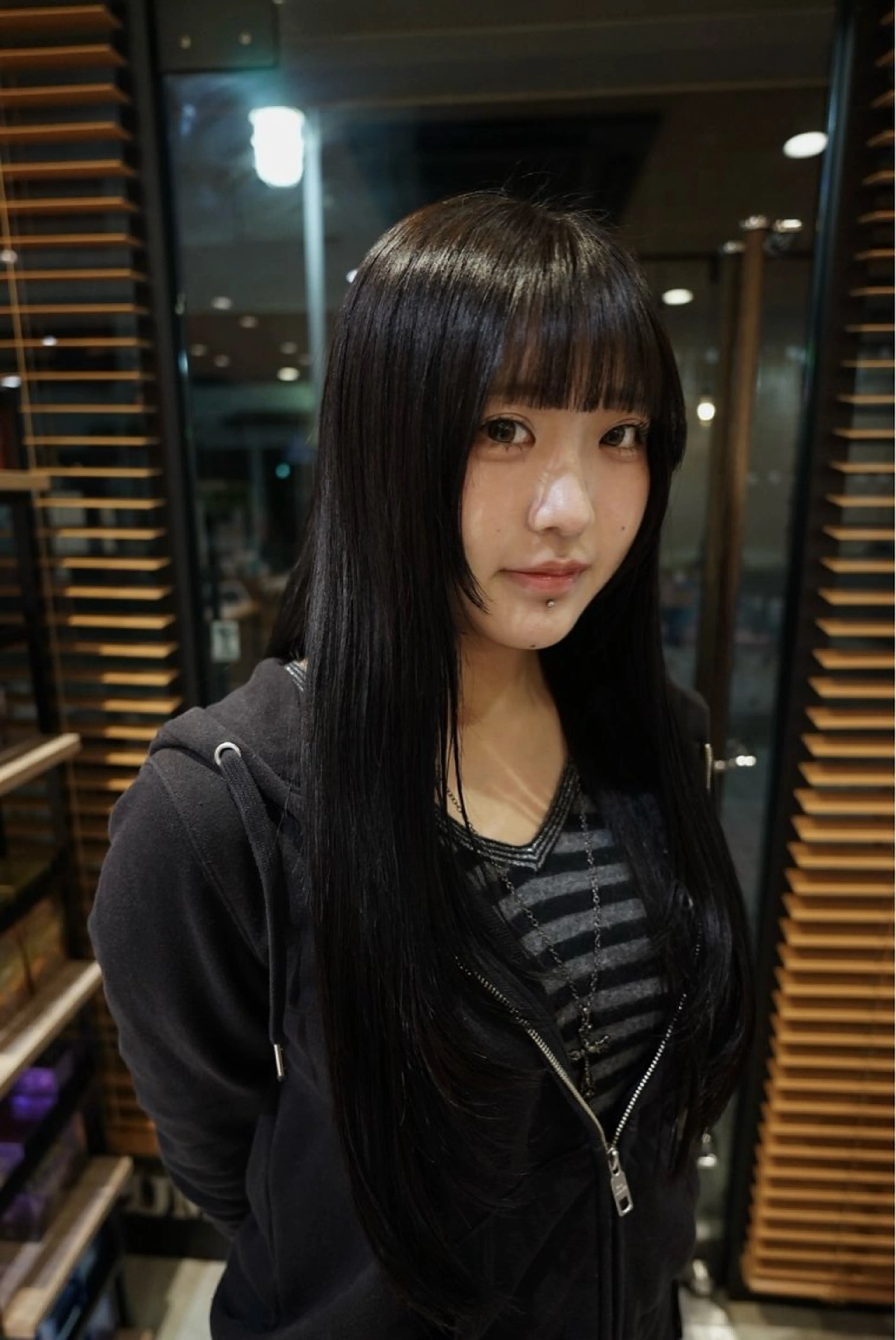 ロング カラー カット ヘアカラー トリートメント レイヤー/艶カラー /yuan⟡.·のヘアスタイル