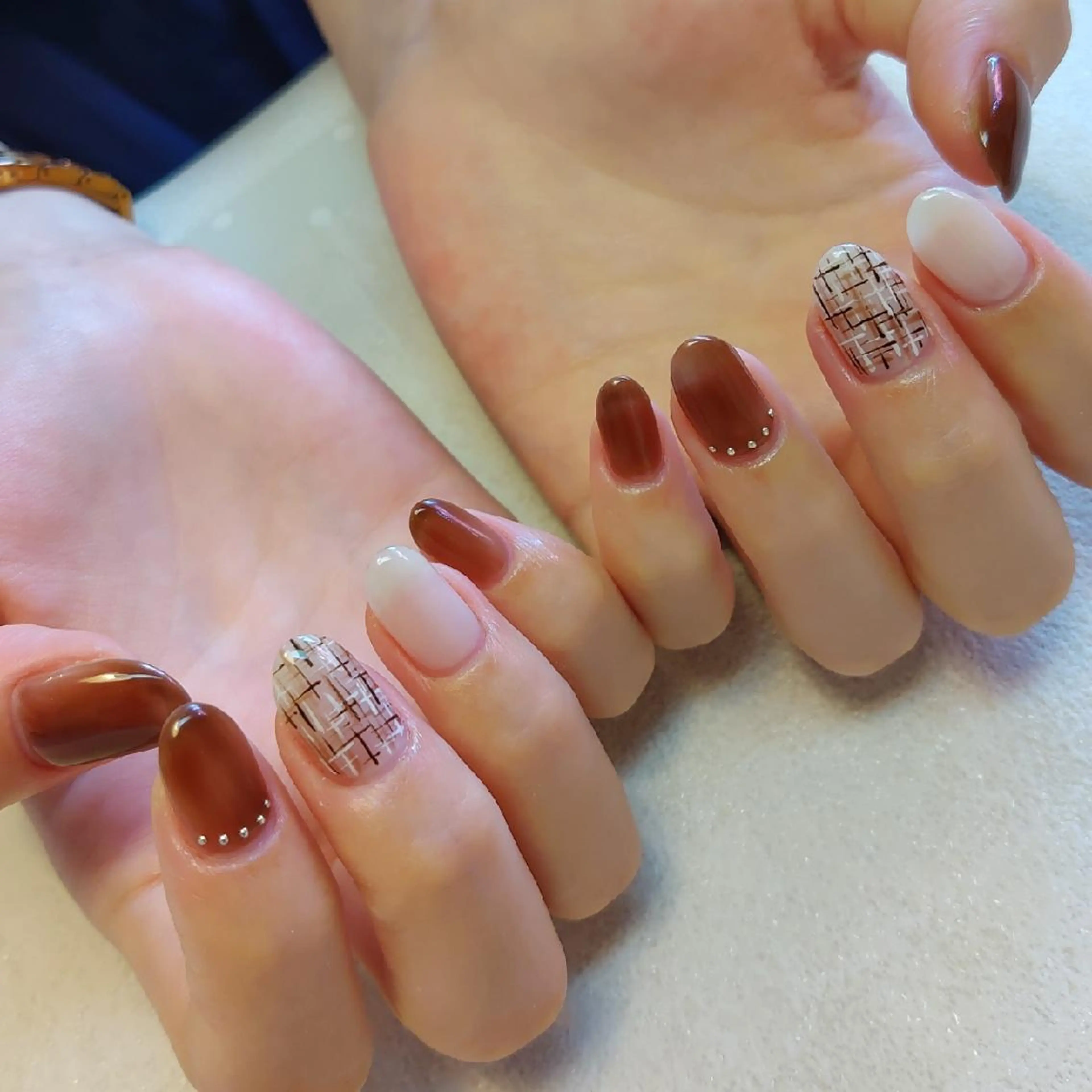 ネイル ジェヌインネイル 河内のネイルデザイン