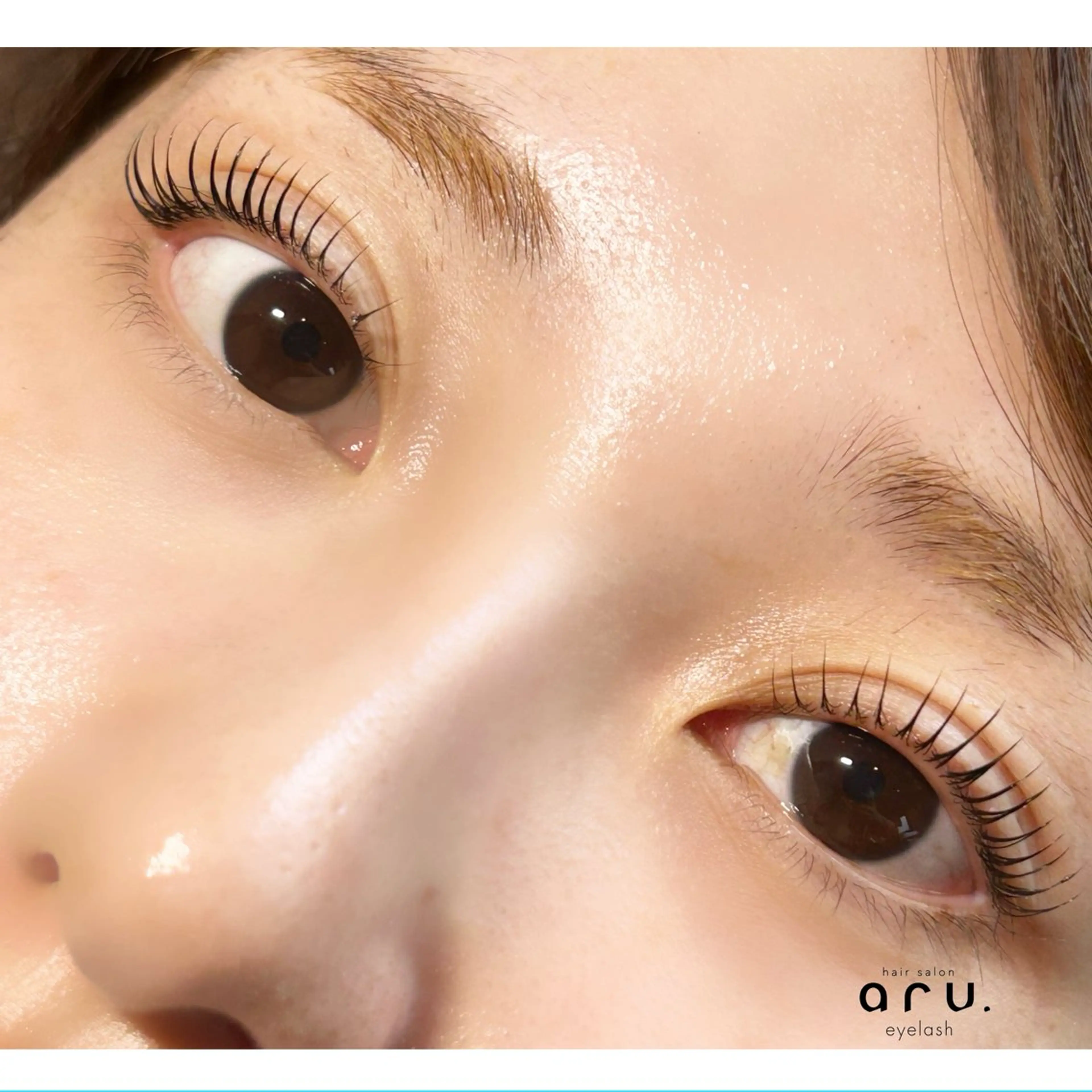 マツエク・マツパ マツパ hairsalon aru.所属・粟辻 ゆみのマツエク・マツパデザイン