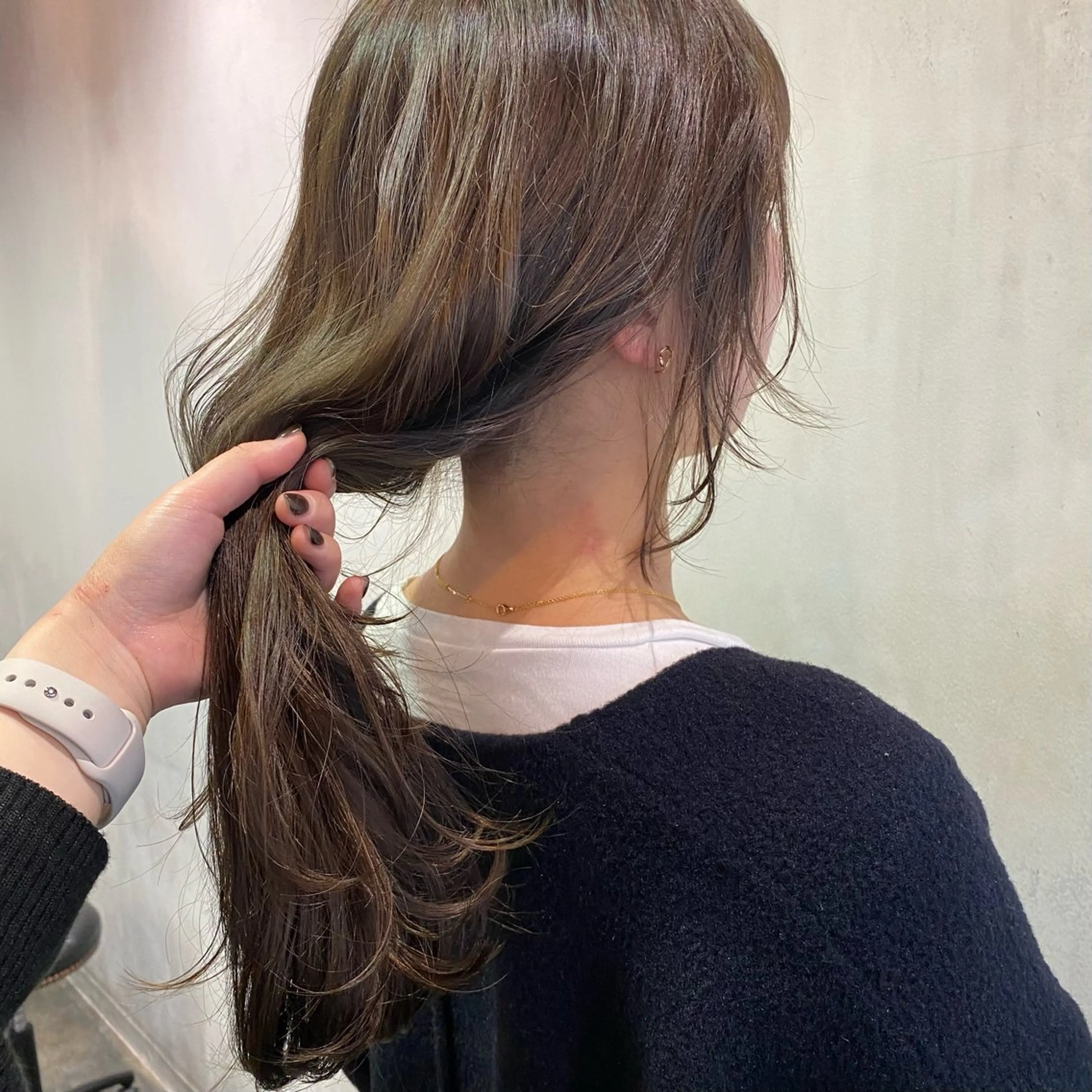 💗 ダブルカラー（ブリーチなし） + カットの写真