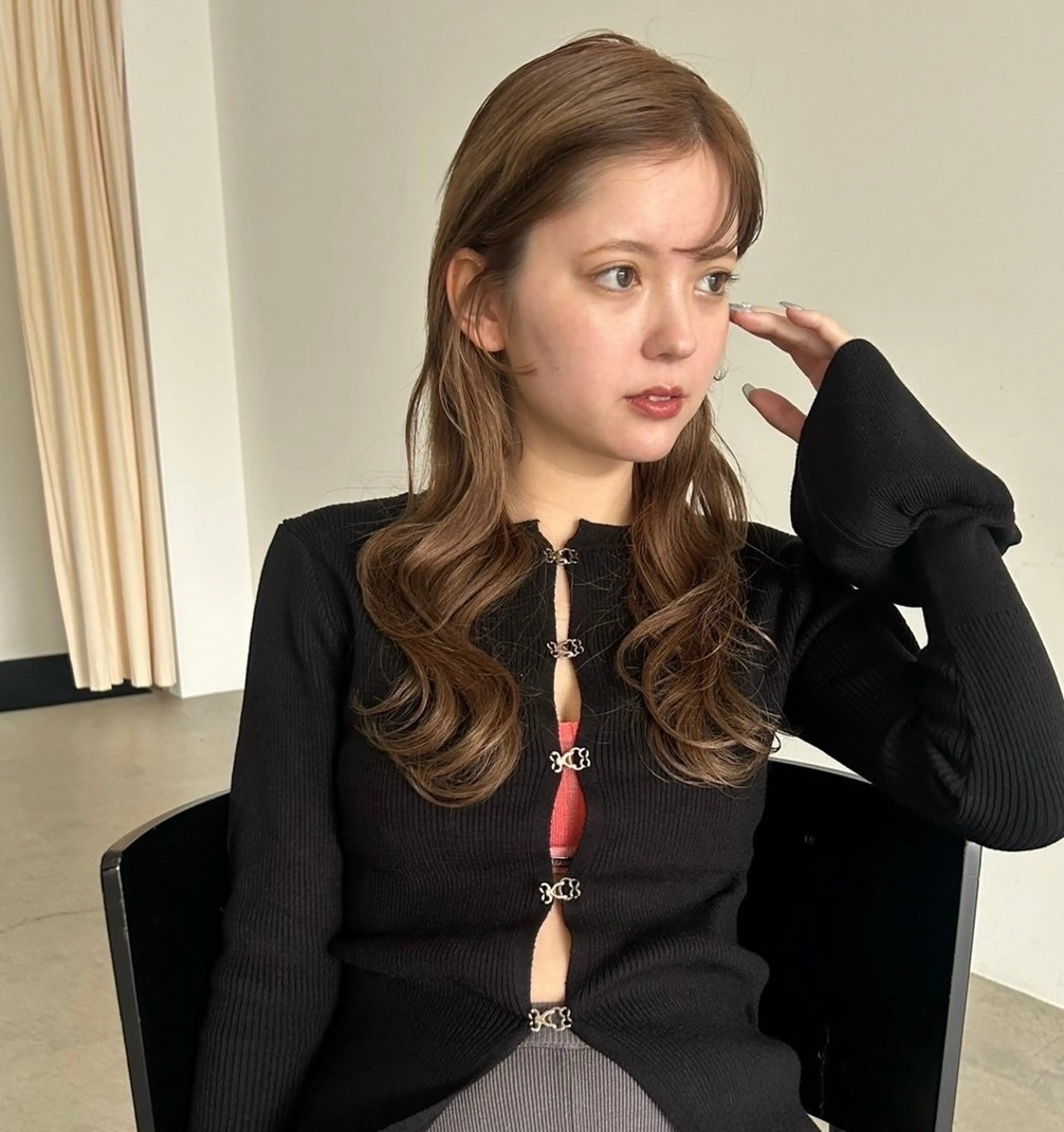 ロング ヘアカラー 伊藤ほのか /パーマ/ショートのヘアスタイル