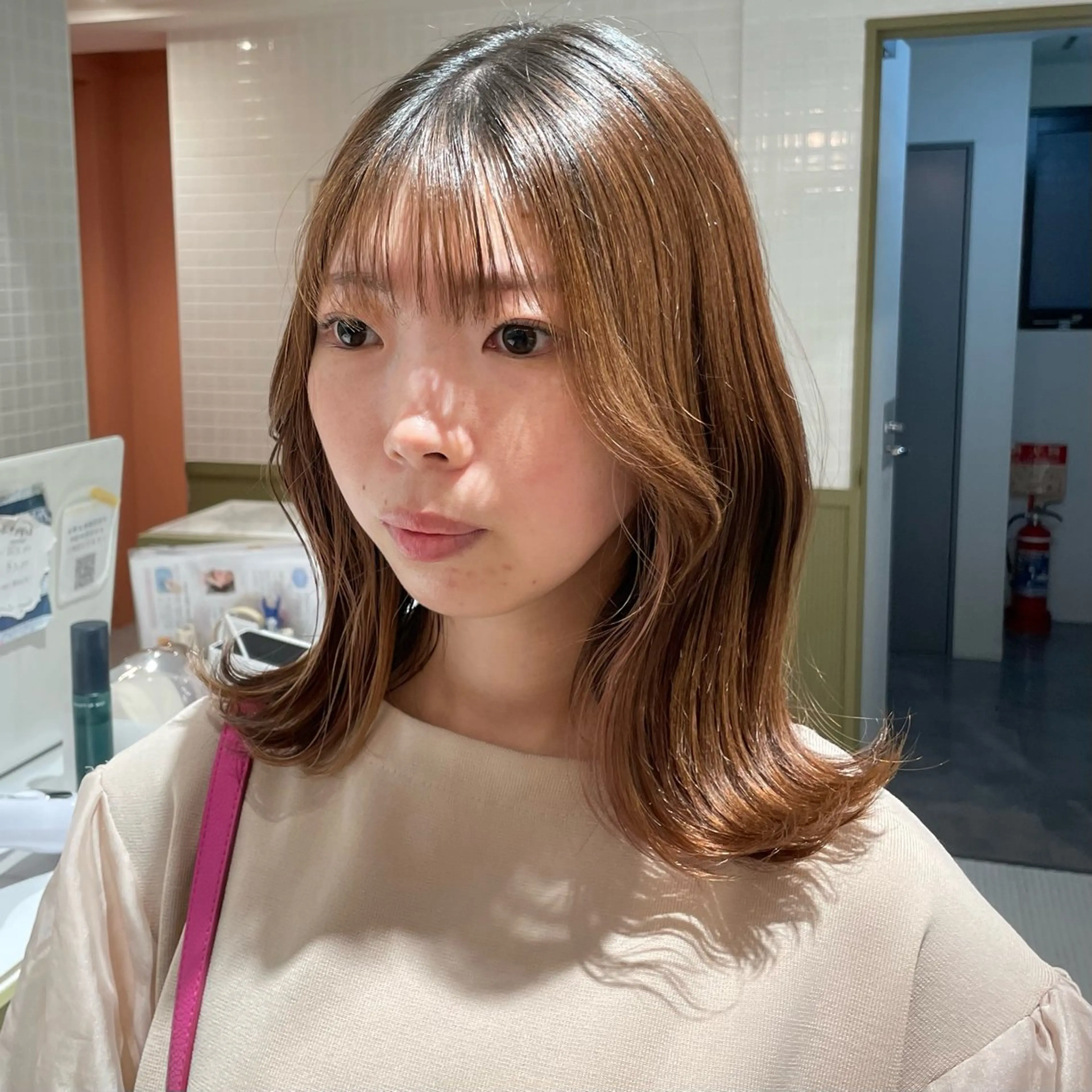 💇‍♀️前髪カット✂️⚠️補足説明ご覧ください🙇🏻‍♀️⚠️の写真