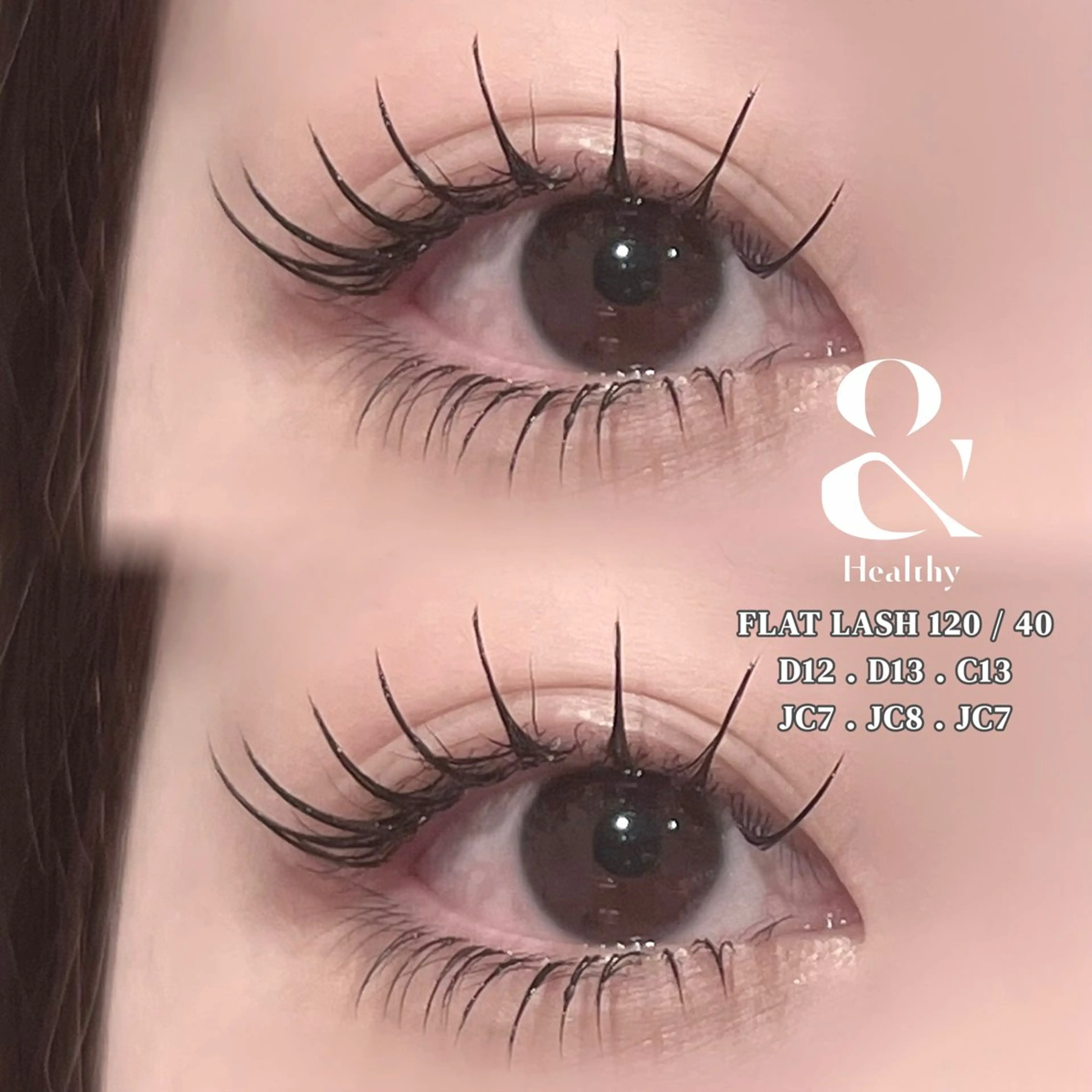 マツエク・マツパ フラットラッシュ 下まつげエクステ マツエク *OLIVIA池袋 *長友のマツエク・マツパデザイン