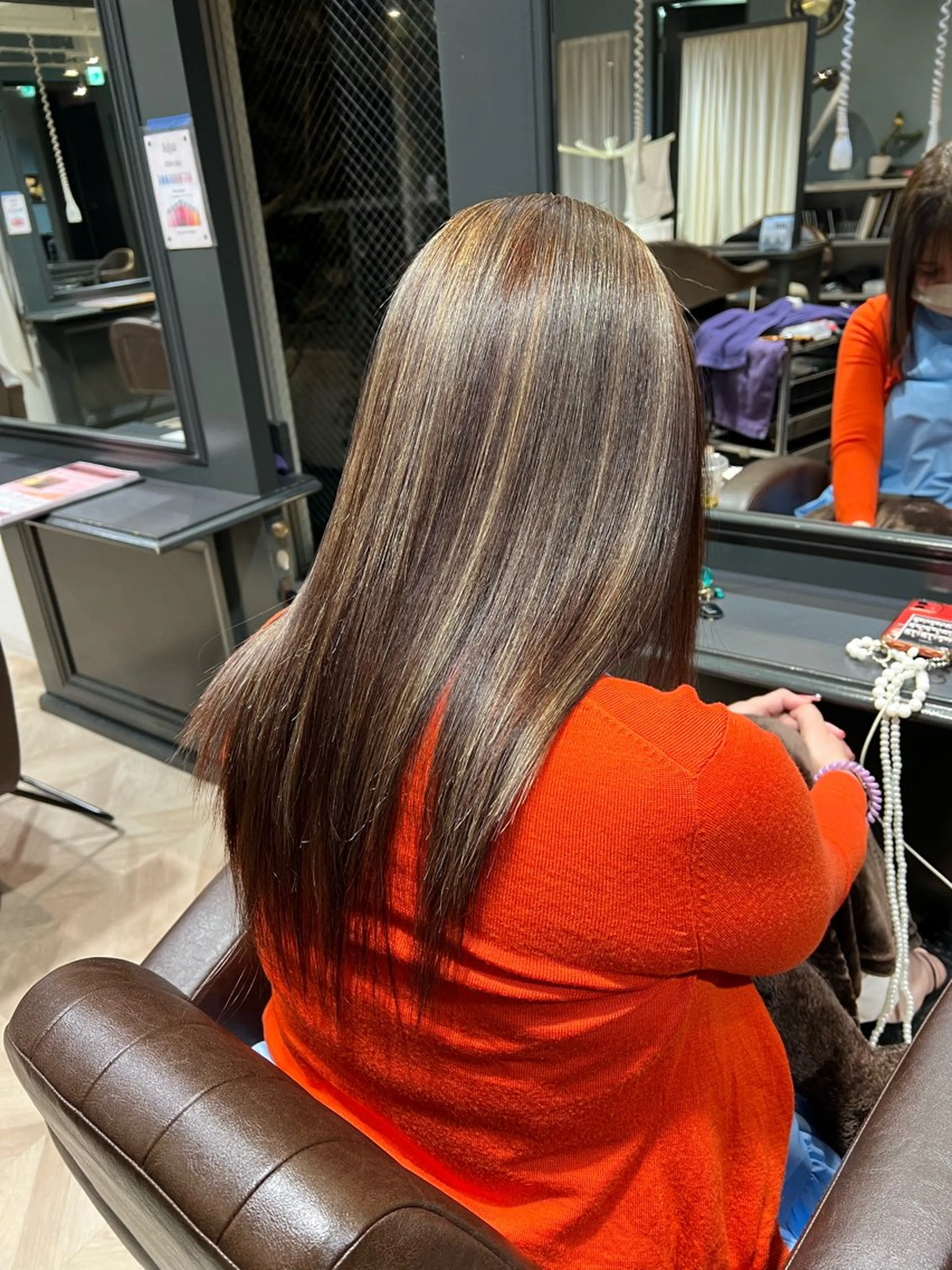 ロング カラー Naru┆川西能勢口 ┆髪質改善のヘアスタイル