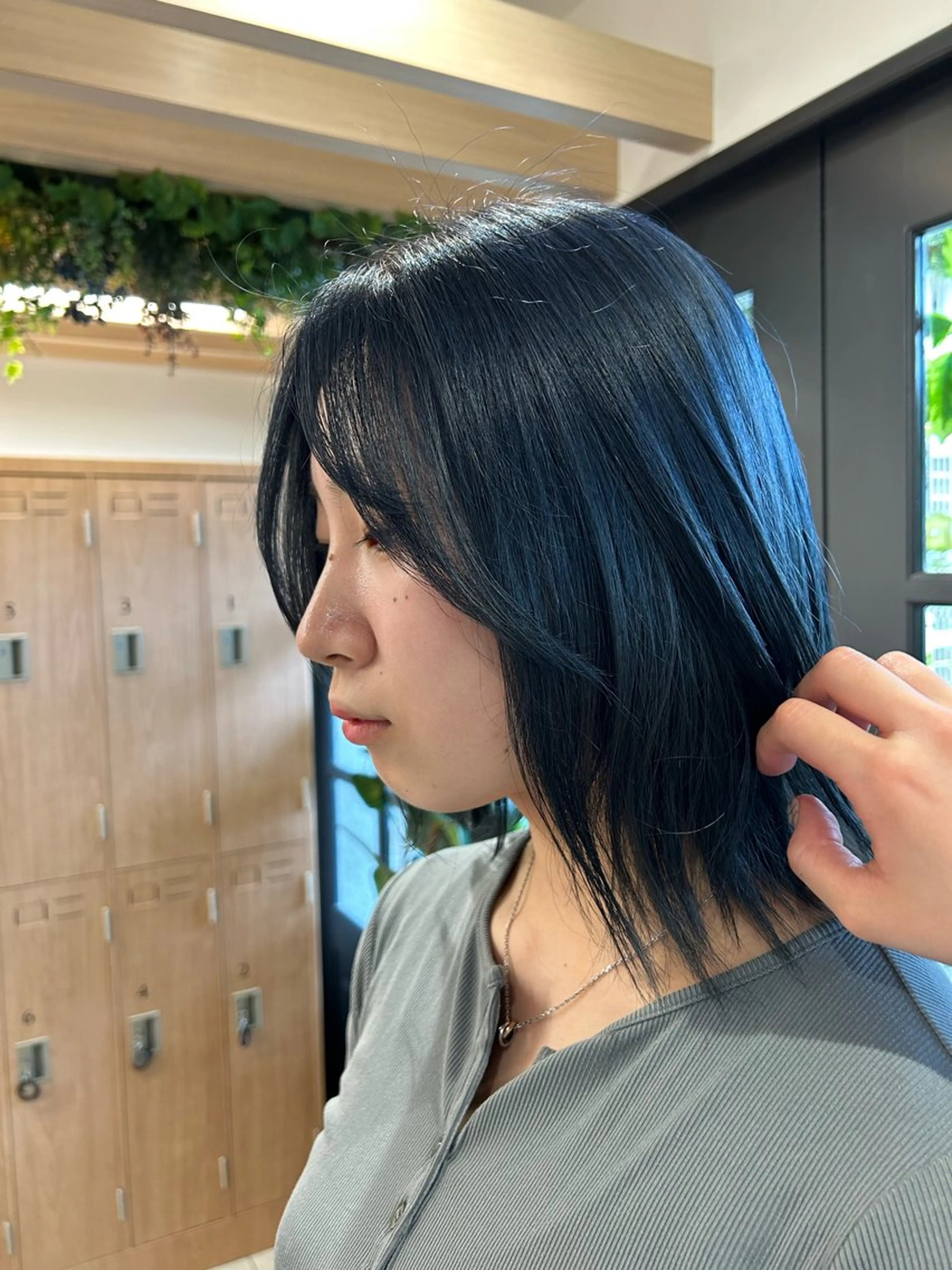 ミディアム ヘアカラー 🍒透明感カラー mutsuki🍒のヘアスタイル