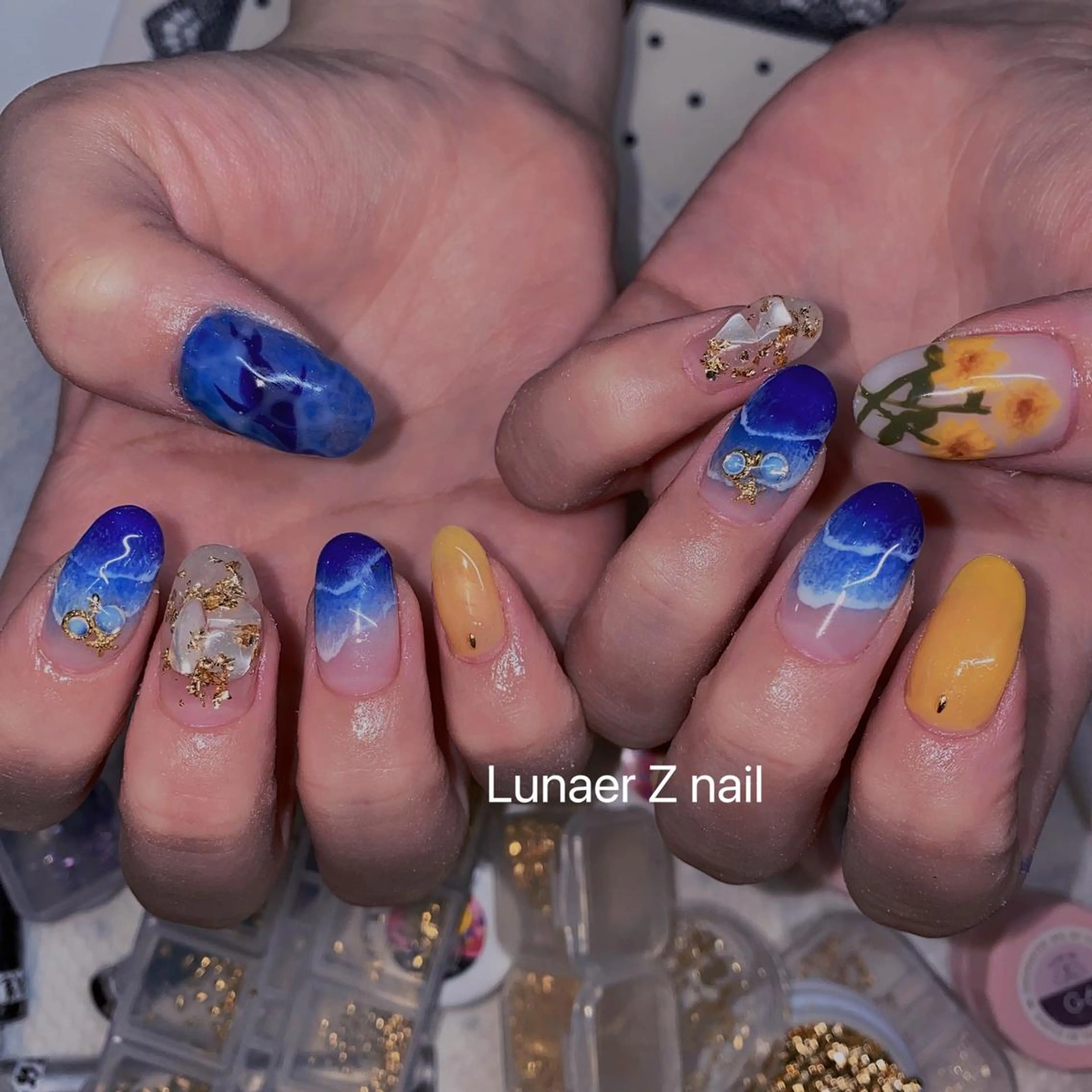 ネイル 🌖す い🌒のネイルデザイン