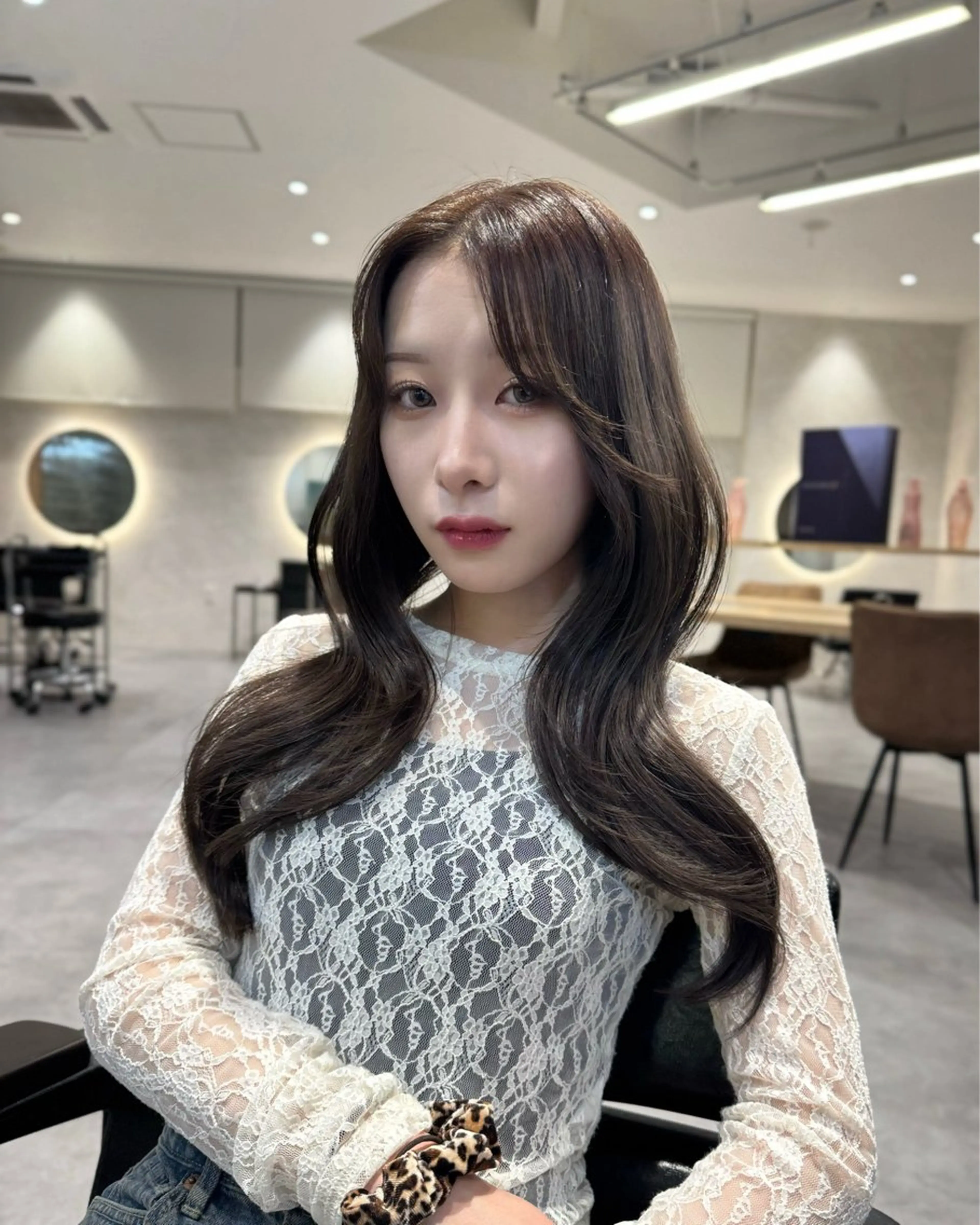 ロング カット ヘアカラー トリートメント RAF TOKYO 浜松所属・レイヤー/髪質改善/ 飯尾百花のヘアスタイル