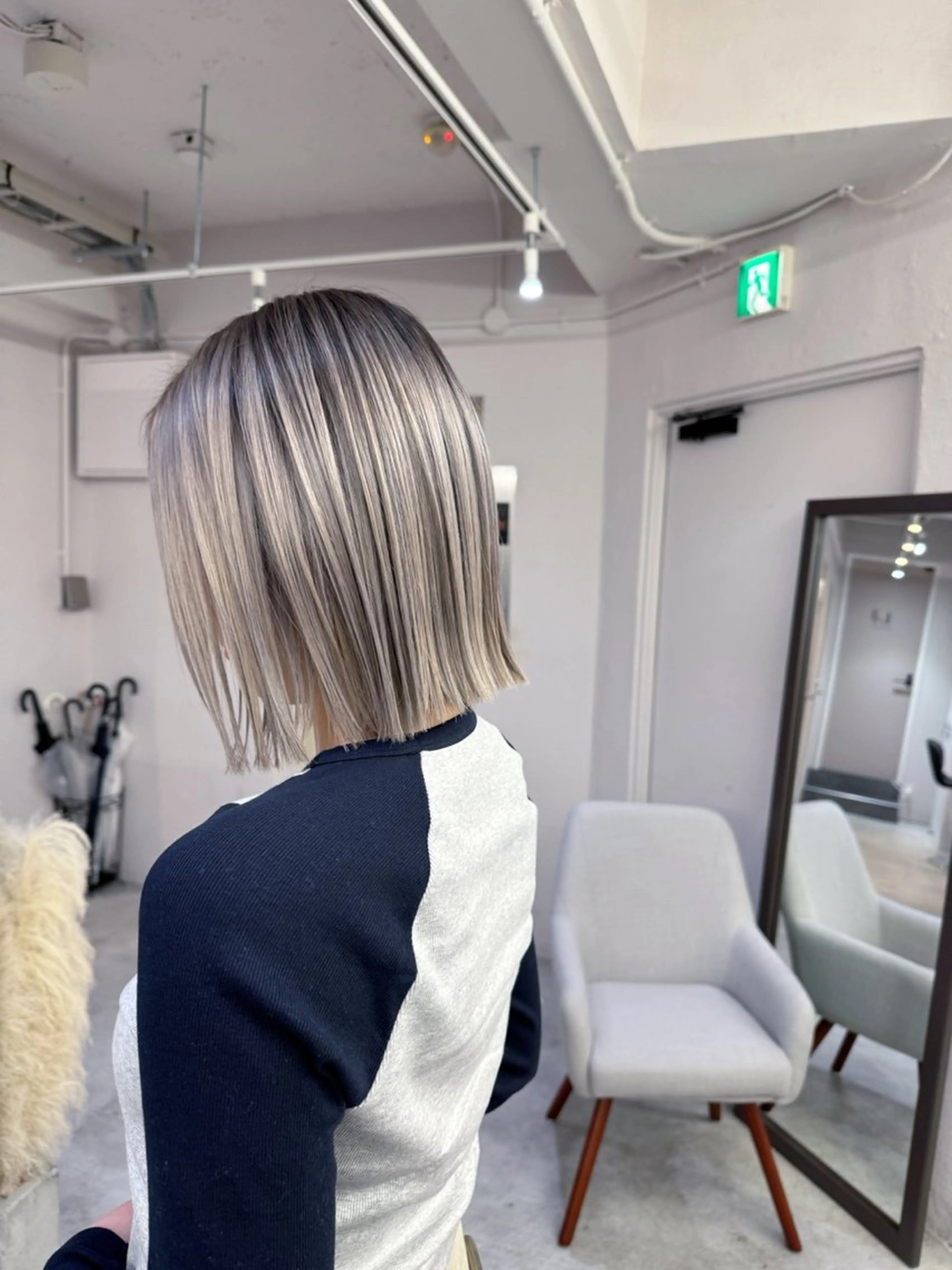 ショート 心斎橋ブリーチ特化 rikitoのヘアスタイル