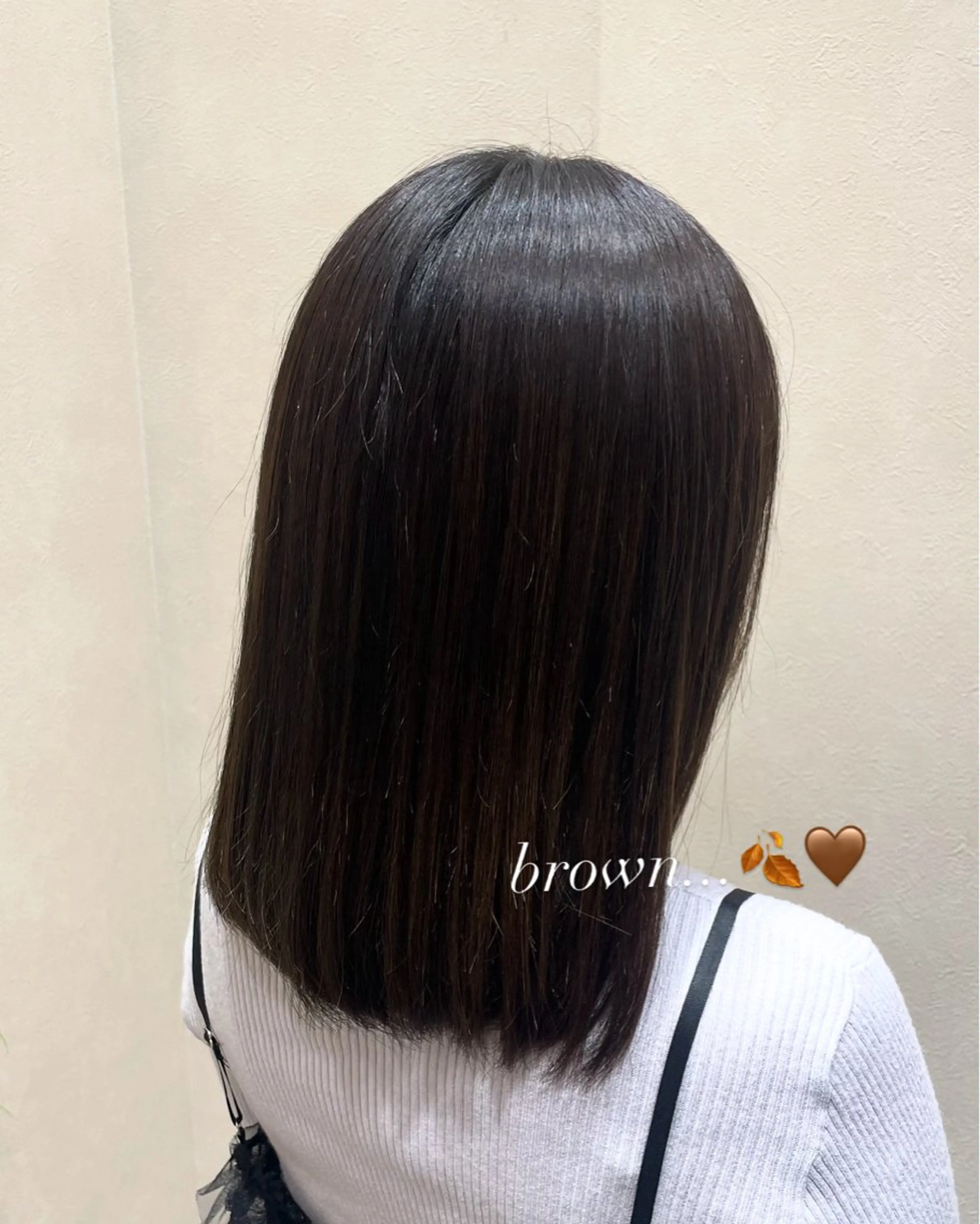 カラー 竹本 花菜のヘアスタイル