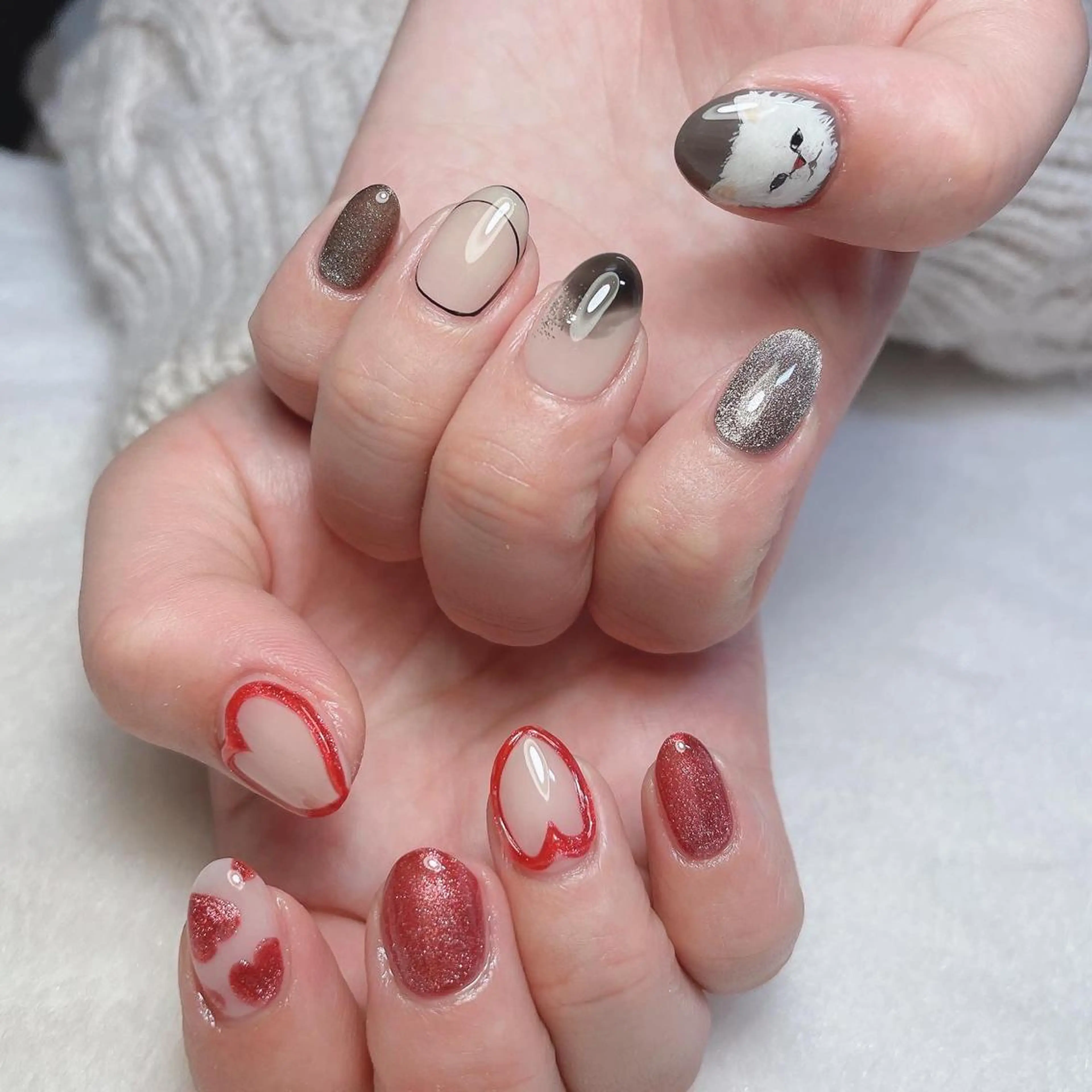 ネイル アートネイル ハンドネイル kipinail 川﨑えりかのネイルデザイン