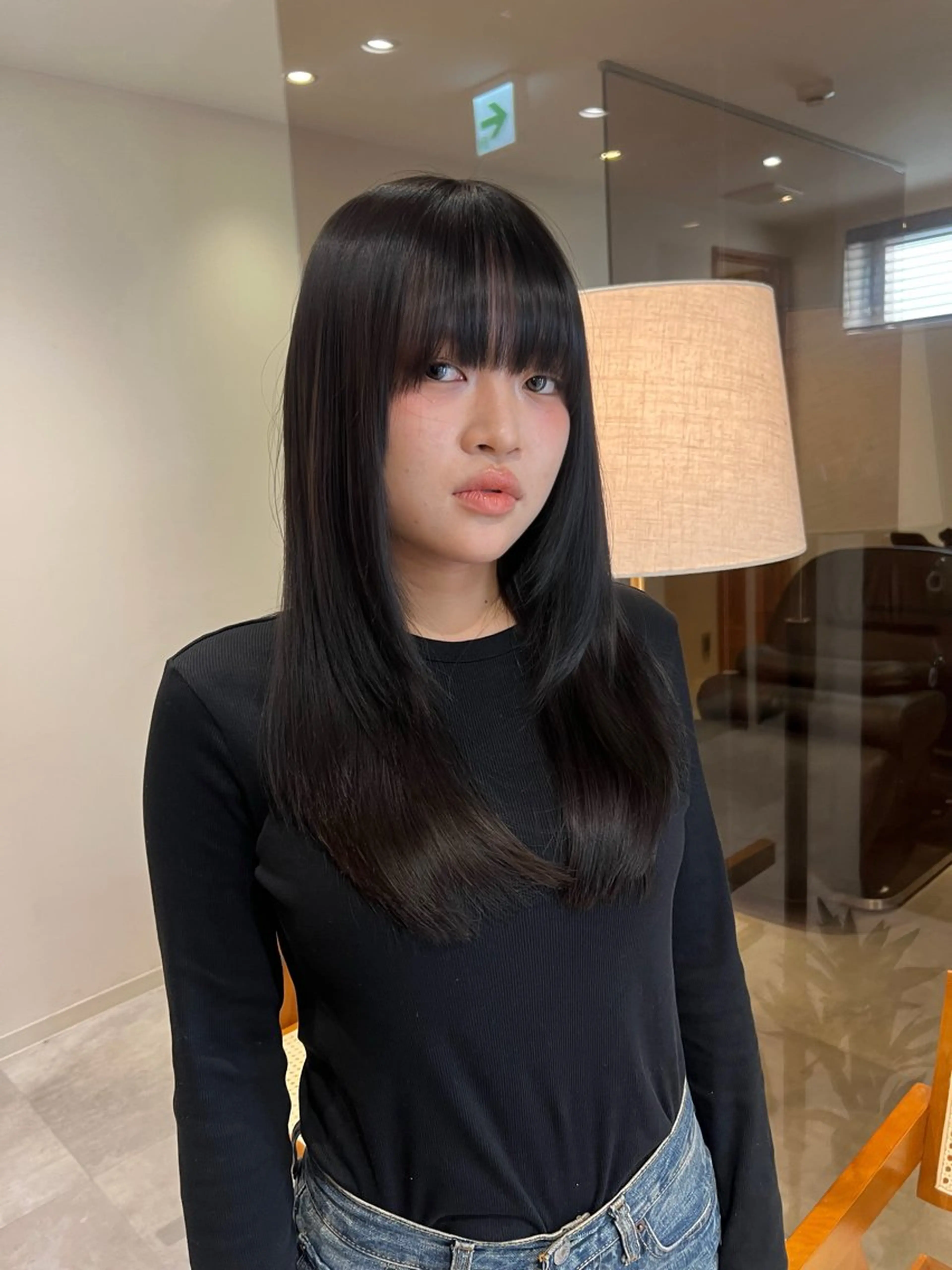 ロング カラー カット ヘアカラー トリートメント レイヤー/ 透明感SHIMAのヘアスタイル