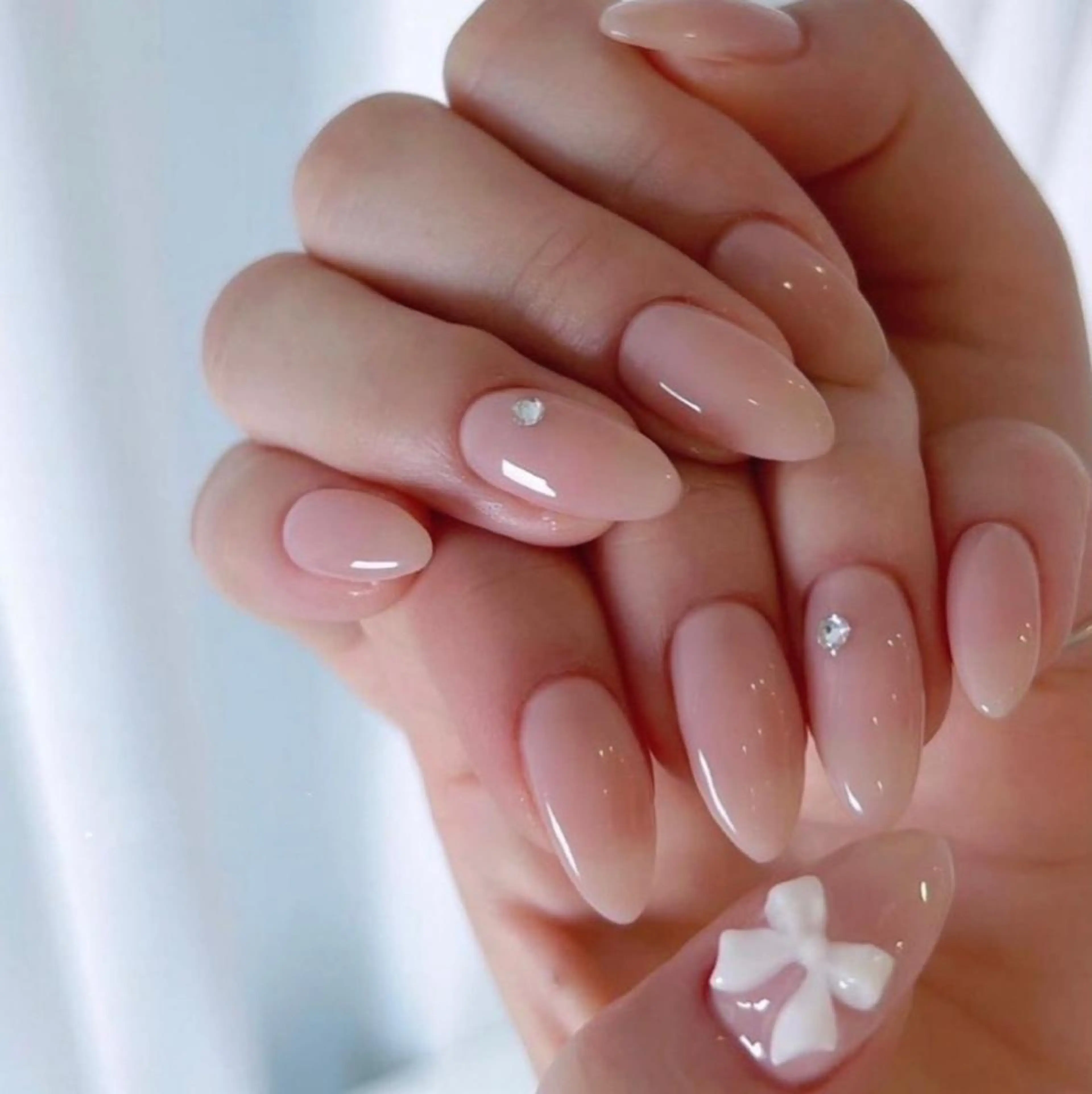 カラー ネイル UniqueNail 長さだし専門店のネイルデザイン