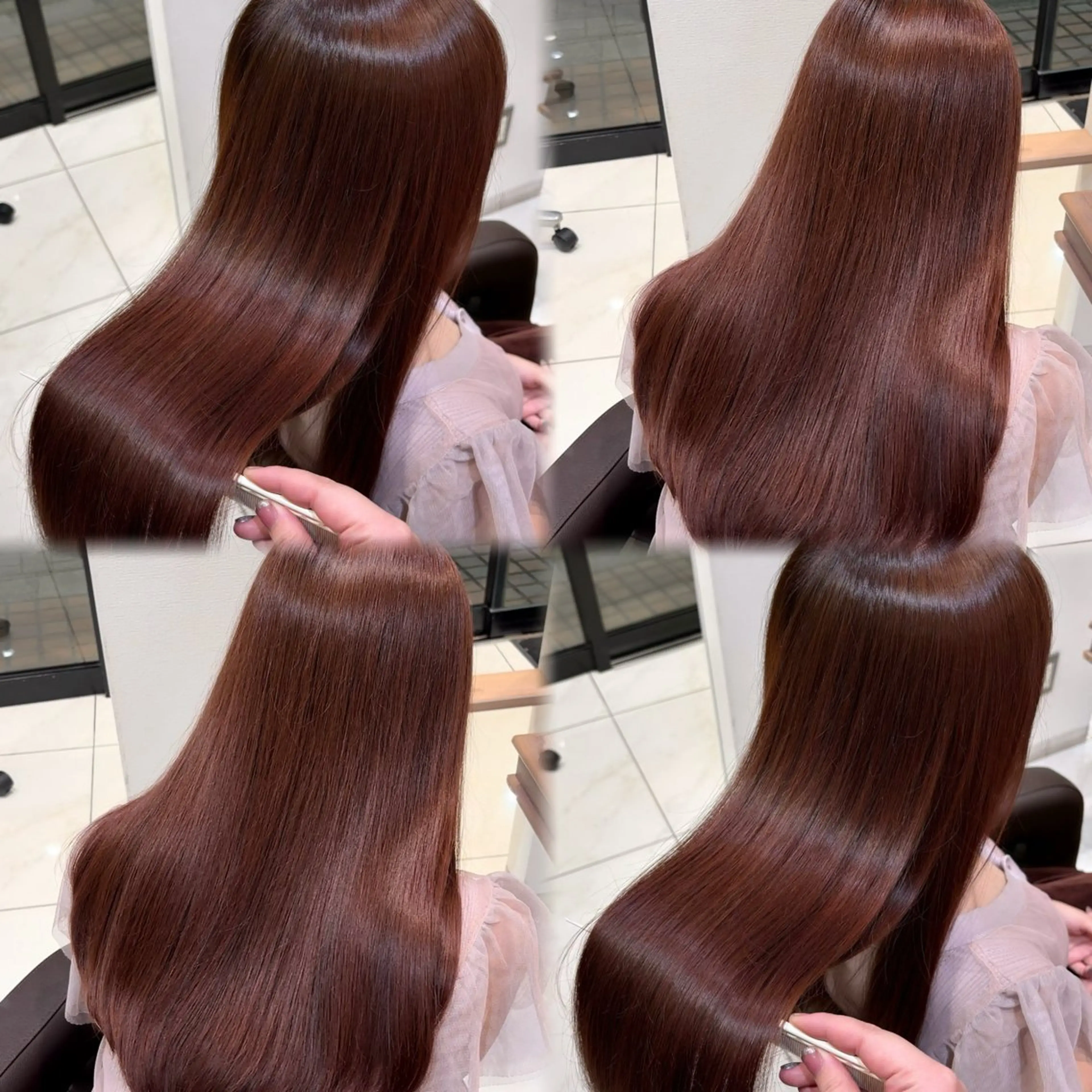 ロング カラー 🦋髪質改善カラー/ 美髪矯正🦋Mikiのヘアスタイル