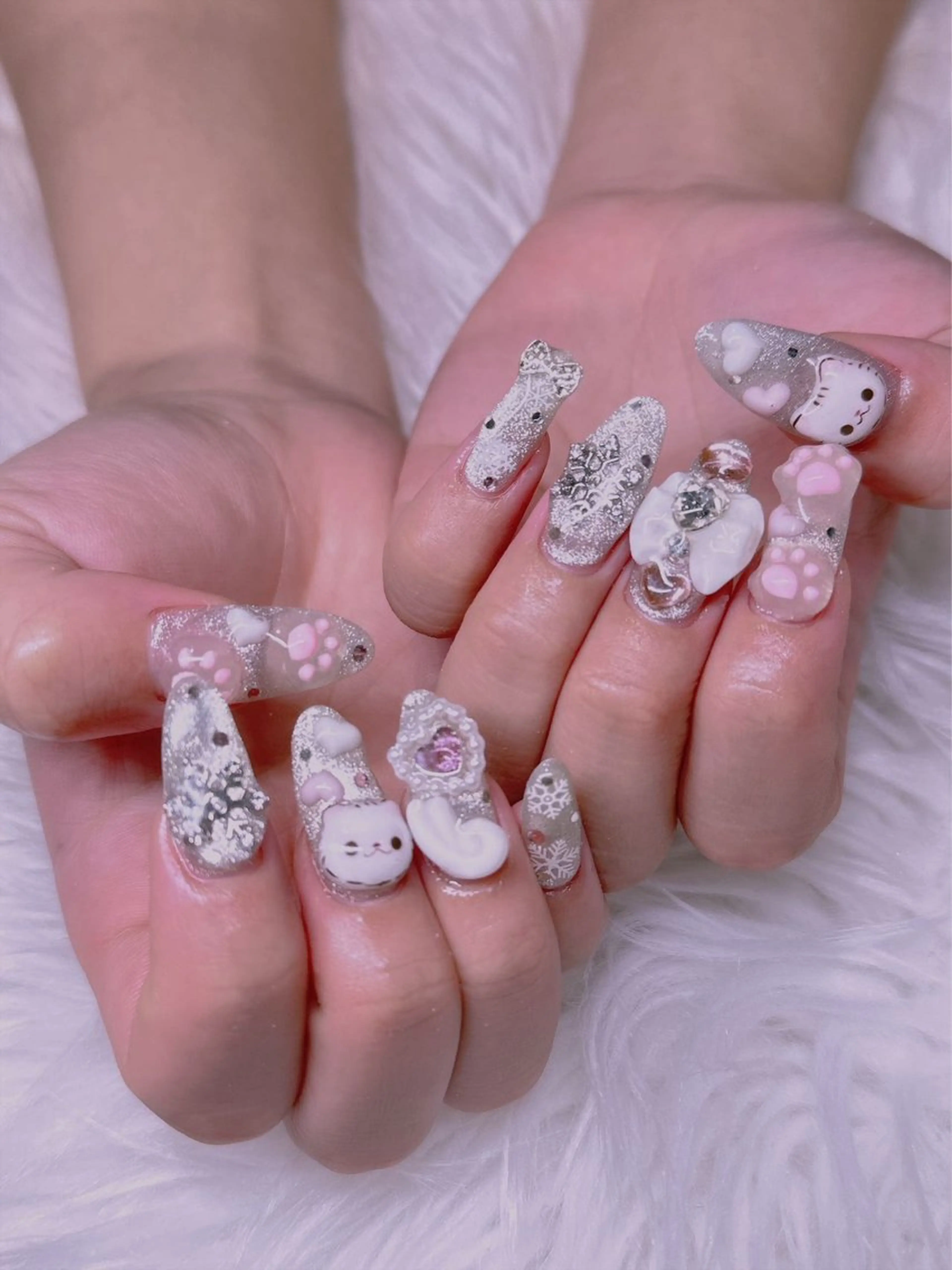 ネイル 長さだし専門店 M2　rikaのネイルデザイン