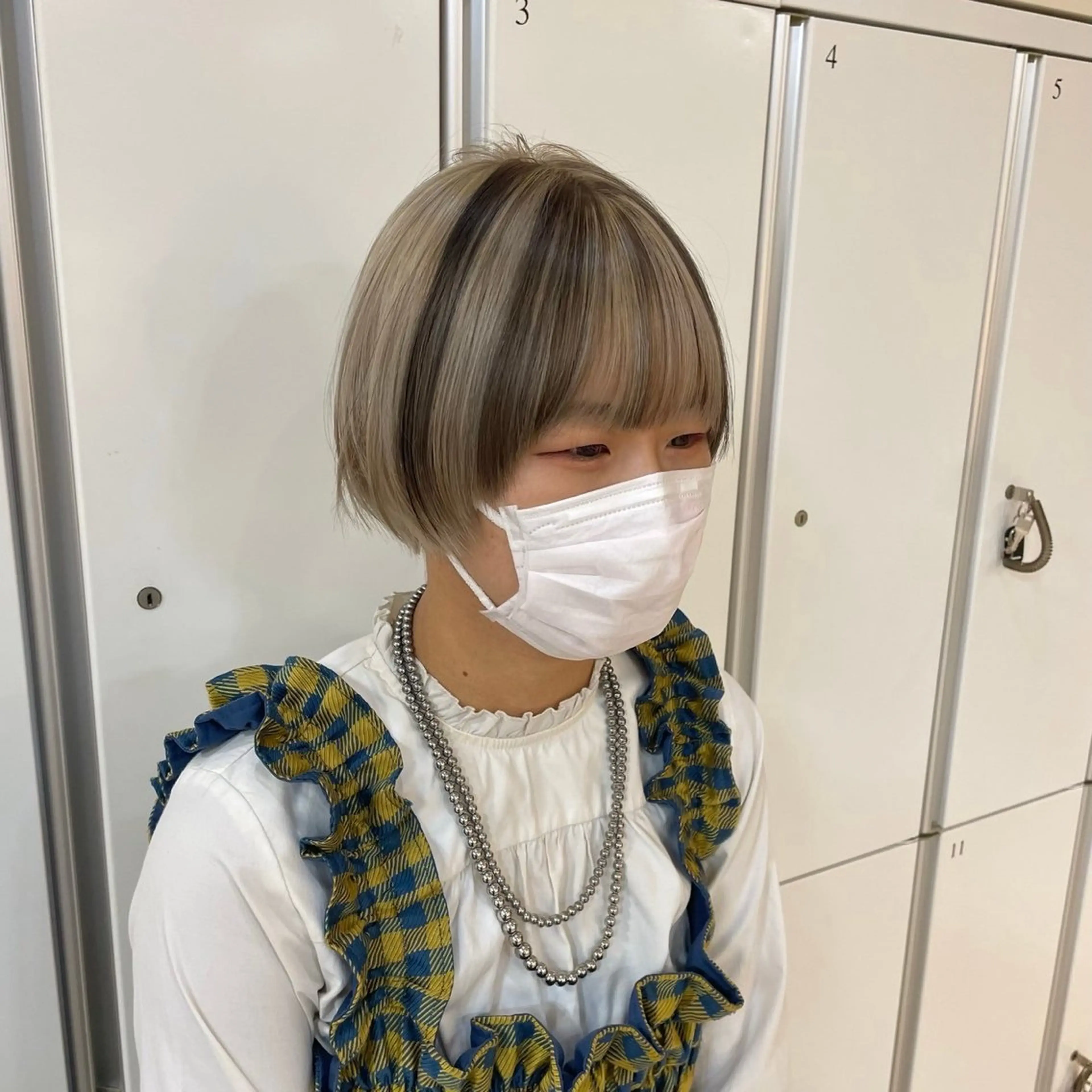 カラー デザインカラー KEEN.所属・新百合ヶ丘/韓国ヘア /レイヤー/RENAのヘアスタイル