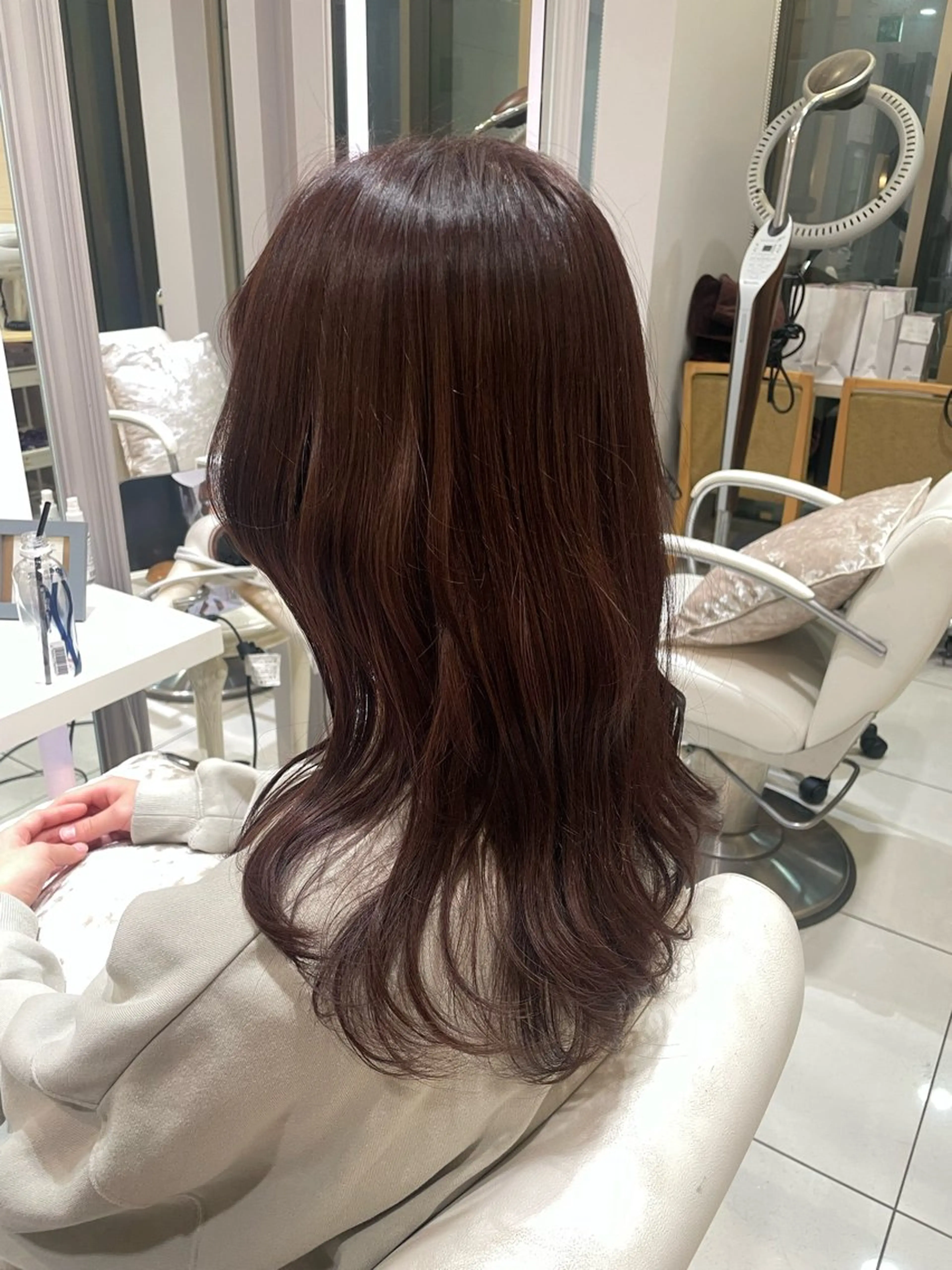 セミロング Euphoria 銀座店所属・Euphoria 銀座 みおこのヘアスタイル