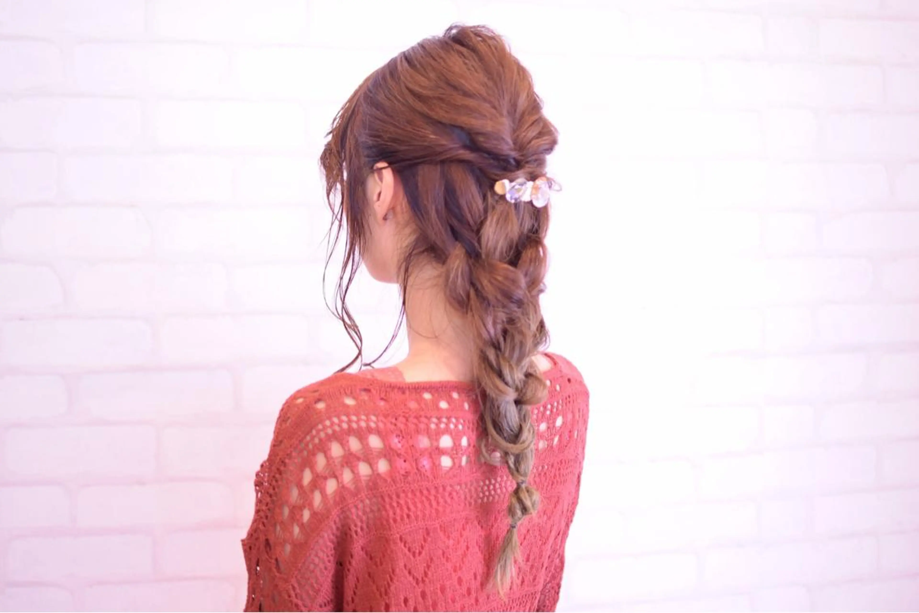 ロング ヘアアレンジ 嶋田 ゆきのヘアスタイル