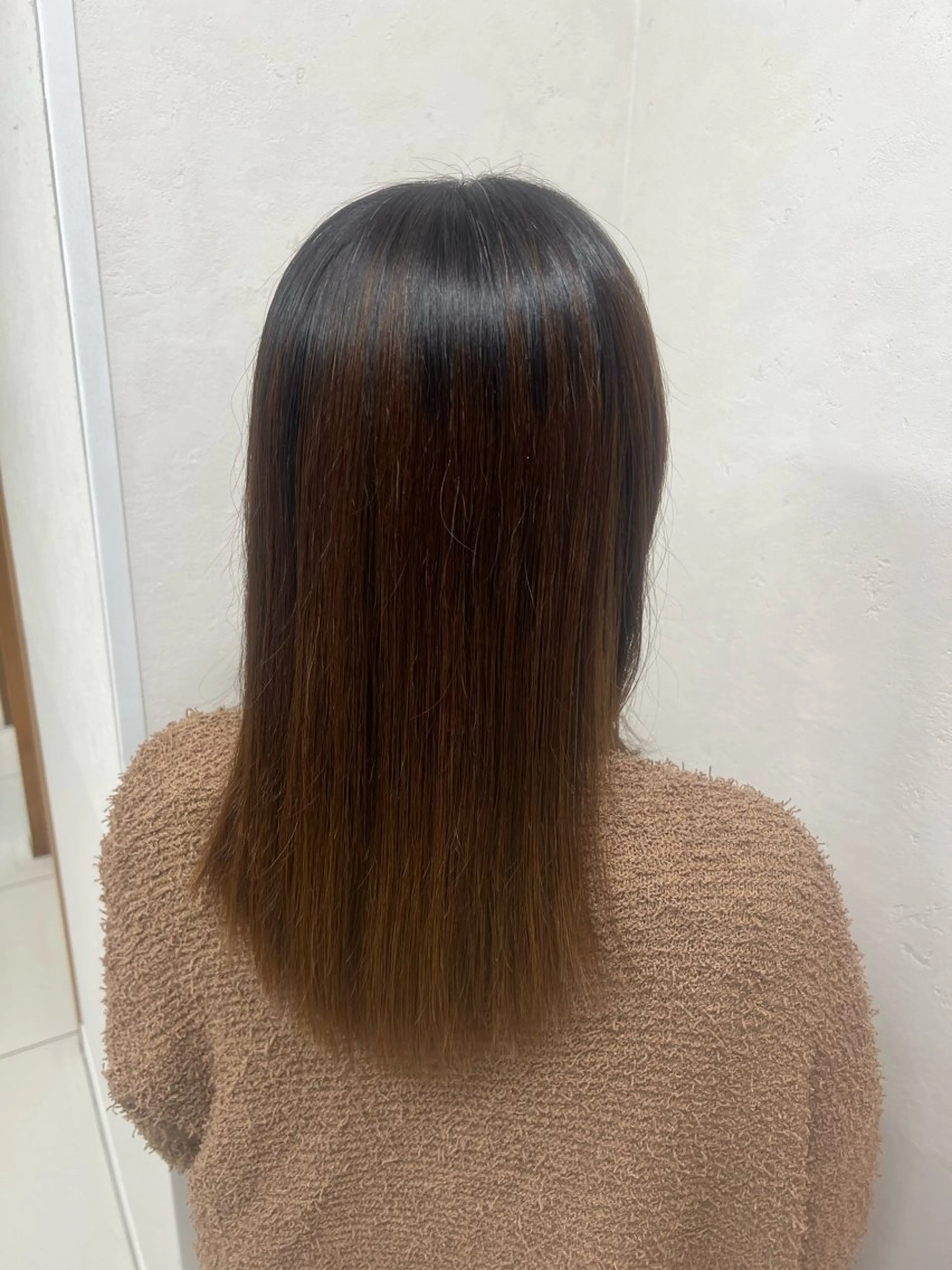 ミディアム カット ボブ/透明感カラー /さちかのヘアスタイル