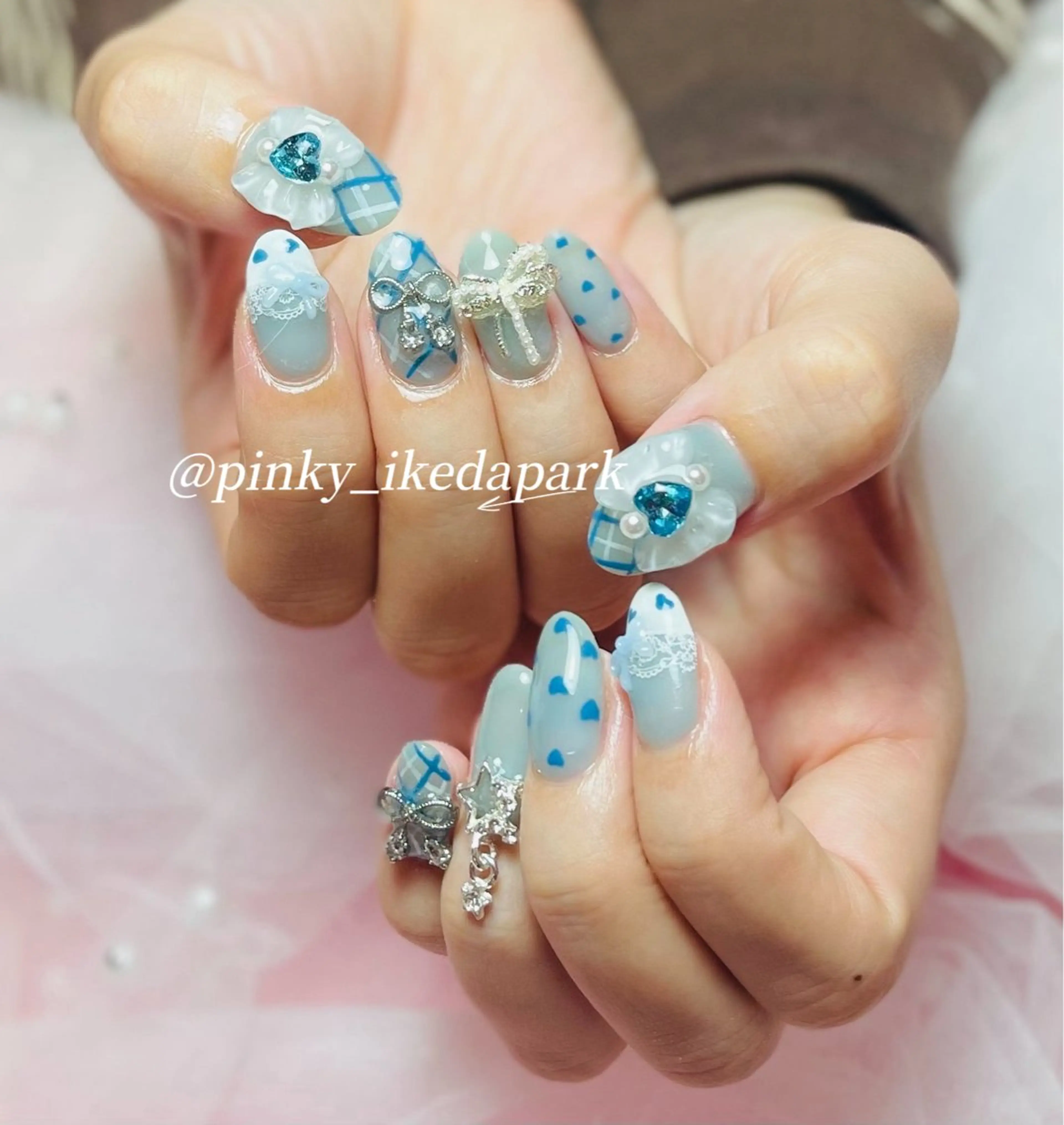 ネイル ハンドネイル PINKY nail所属・ピンキー 池田公園店のネイルデザイン