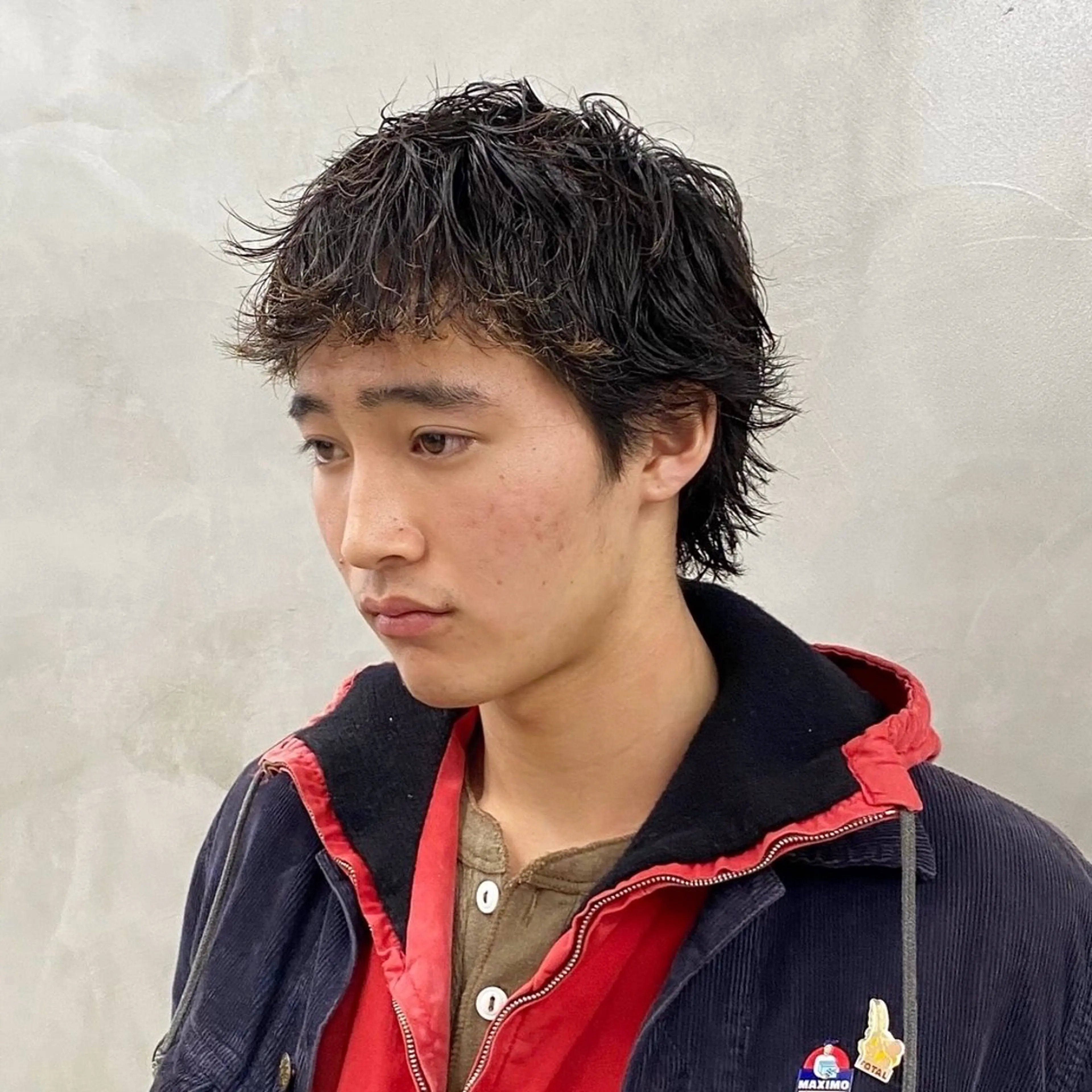 ショート パーマ メンズ メンズパーマ メンズショート スパイキーショート メンズツイストパーマ ショートヘア 渋谷 メンズショート 佐伯 将のヘアスタイル