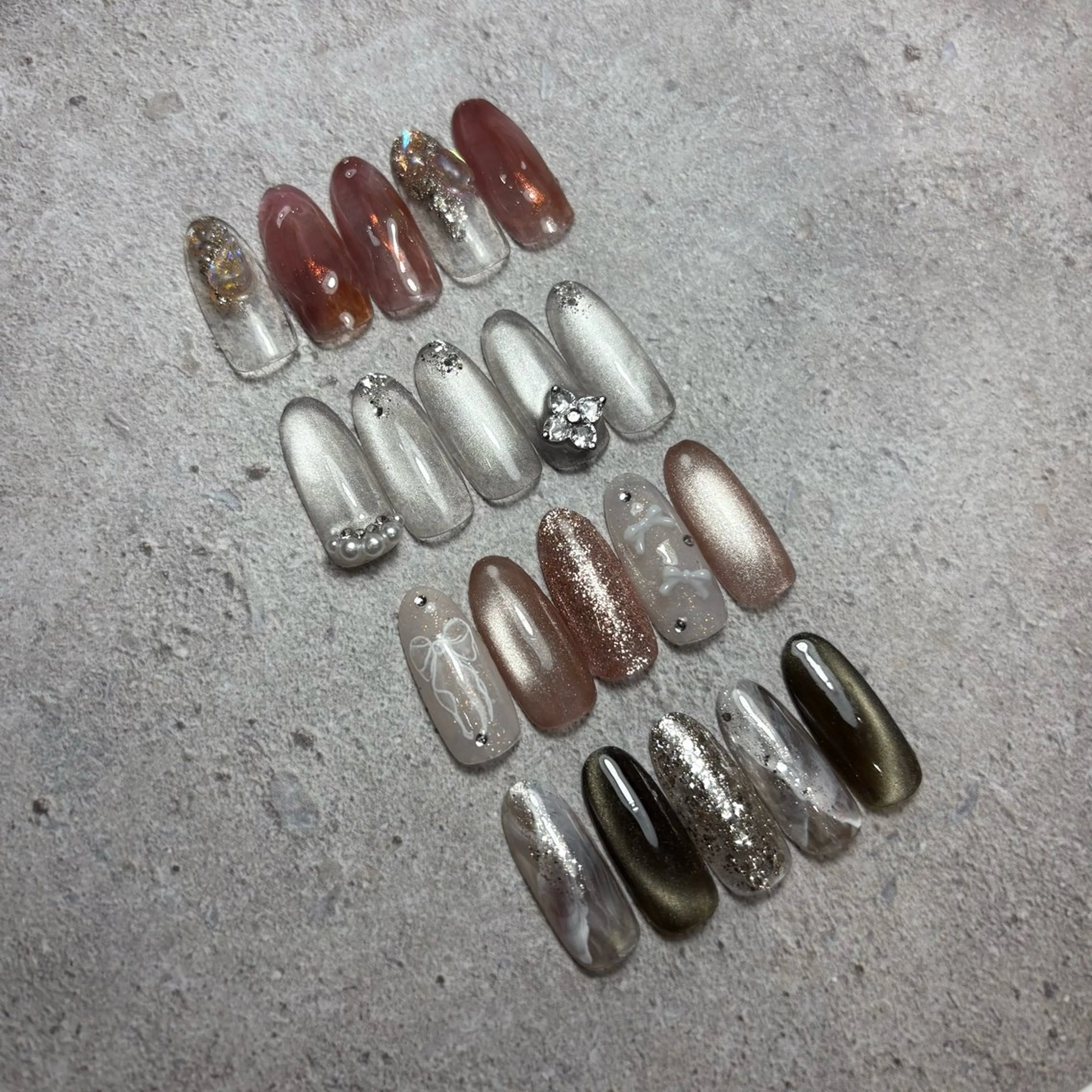 ネイル ハンドネイル ASUKA nail 大人かわいいのネイルデザイン