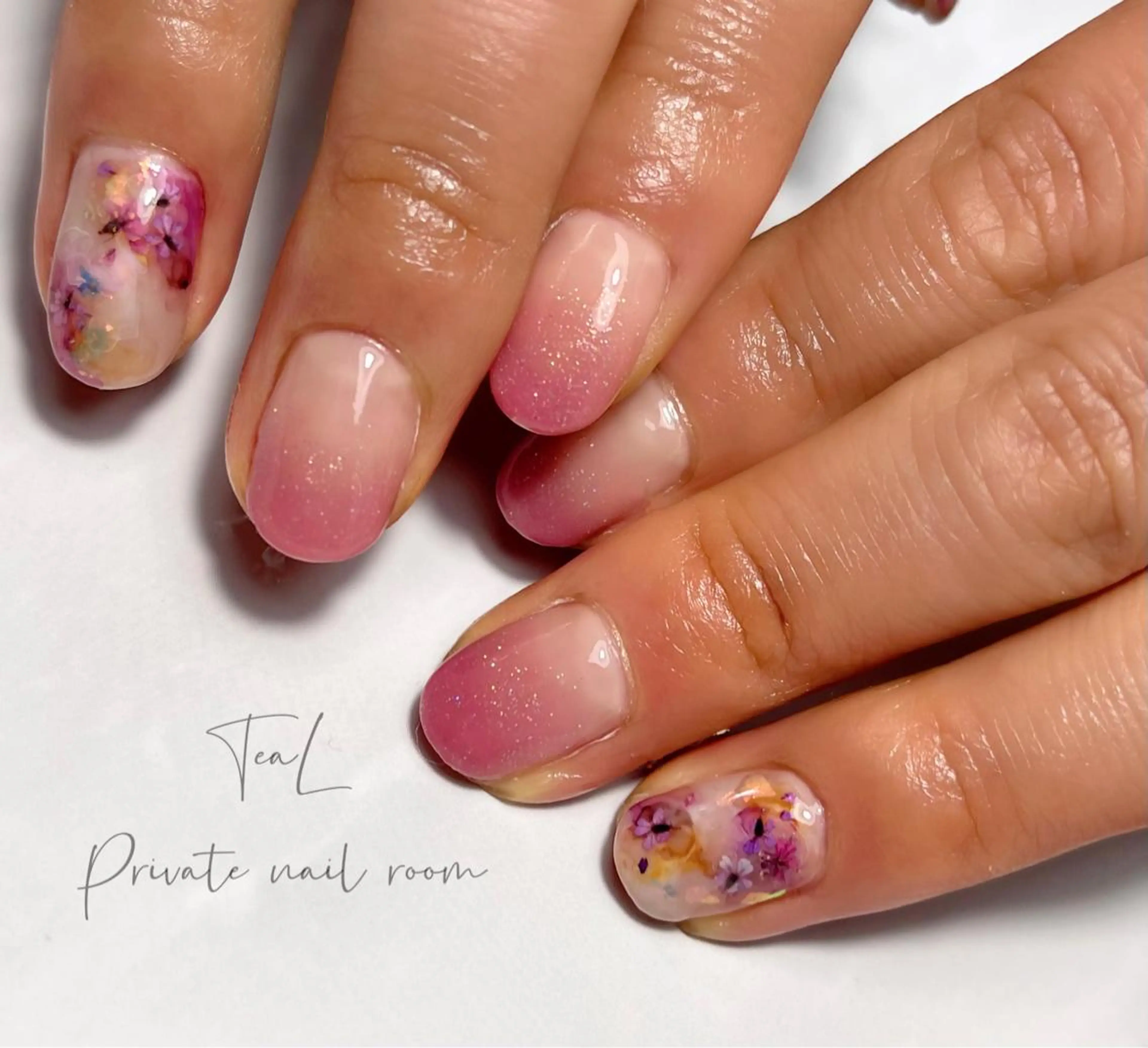 ネイル ハンドネイル TeaL nailのネイルデザイン