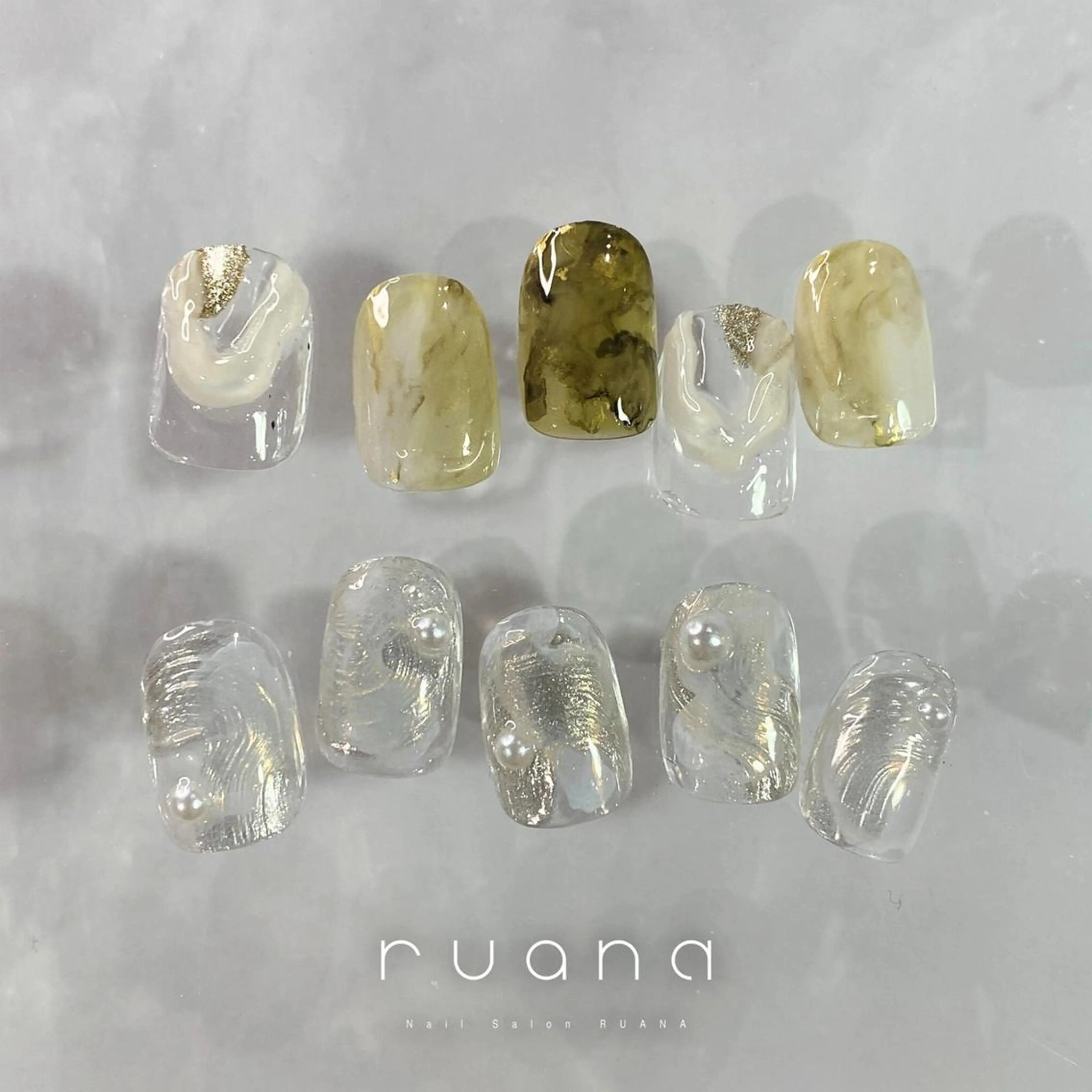 ネイル ハンドネイル 阿武 美海のネイルデザイン