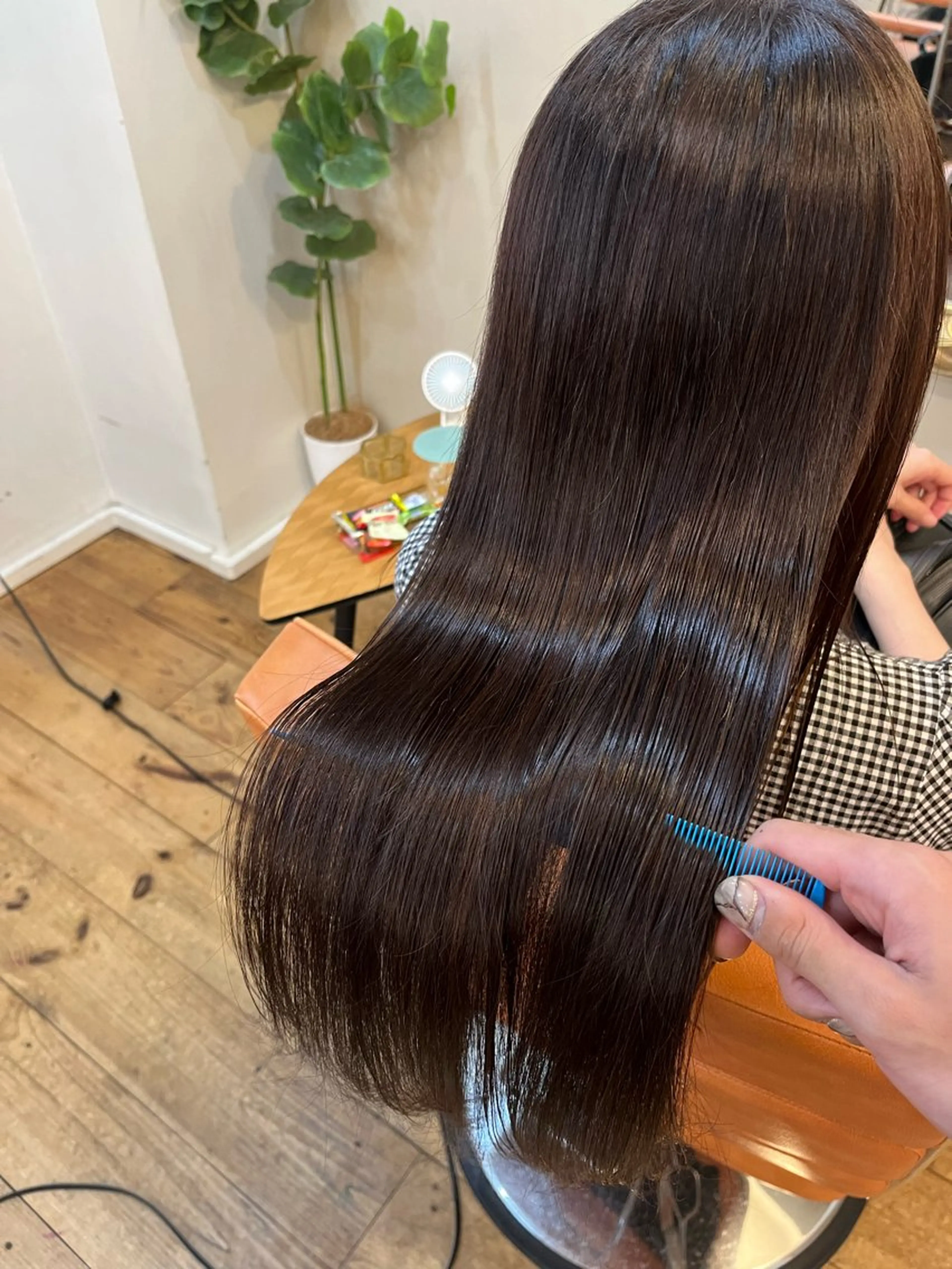 ロング ⚪️髪質改善 縮毛 店長 コウ⚪️のヘアスタイル