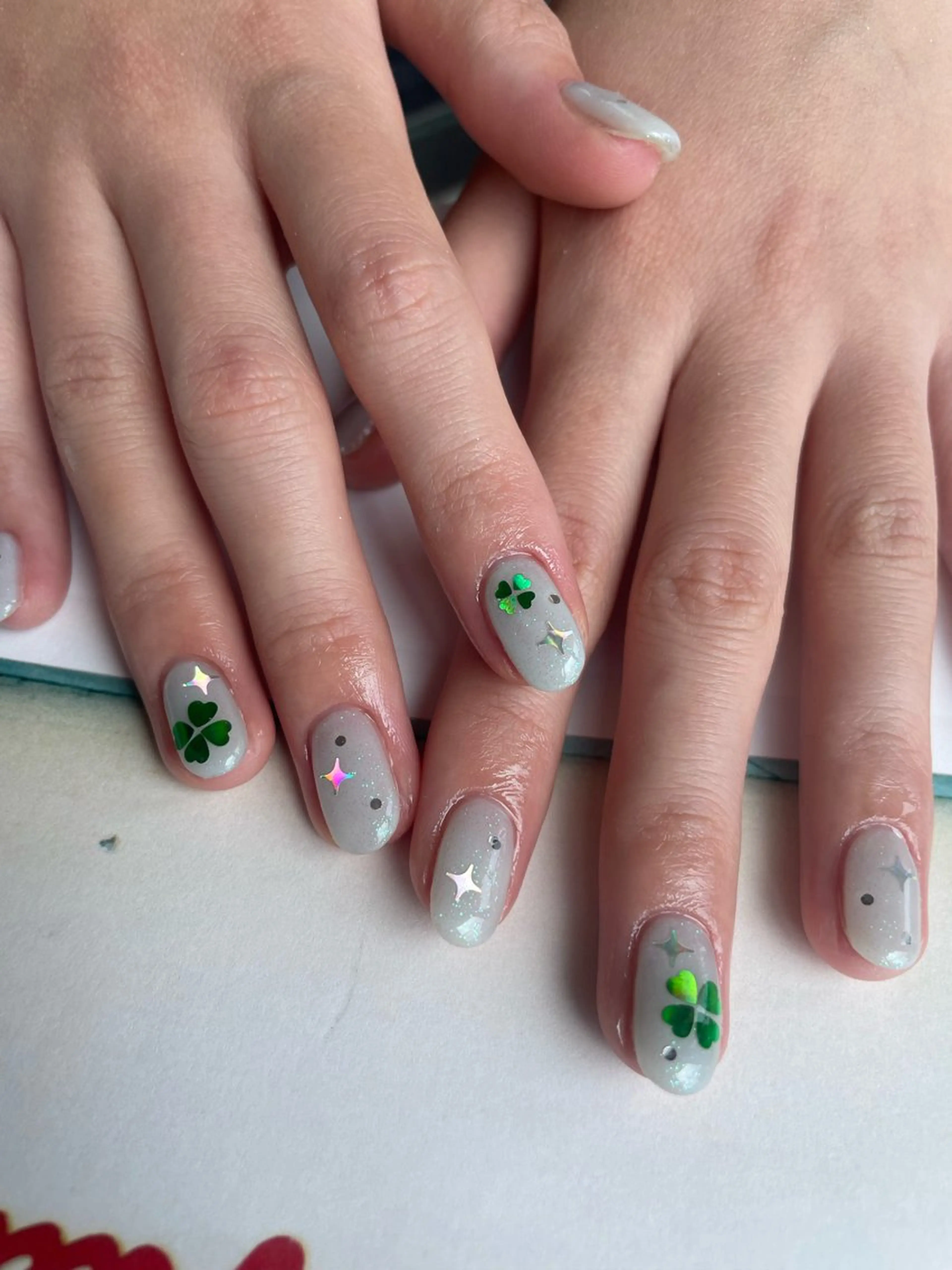 【オフあり/ケア込み】定額デザインから選ぶアート/6500円の写真