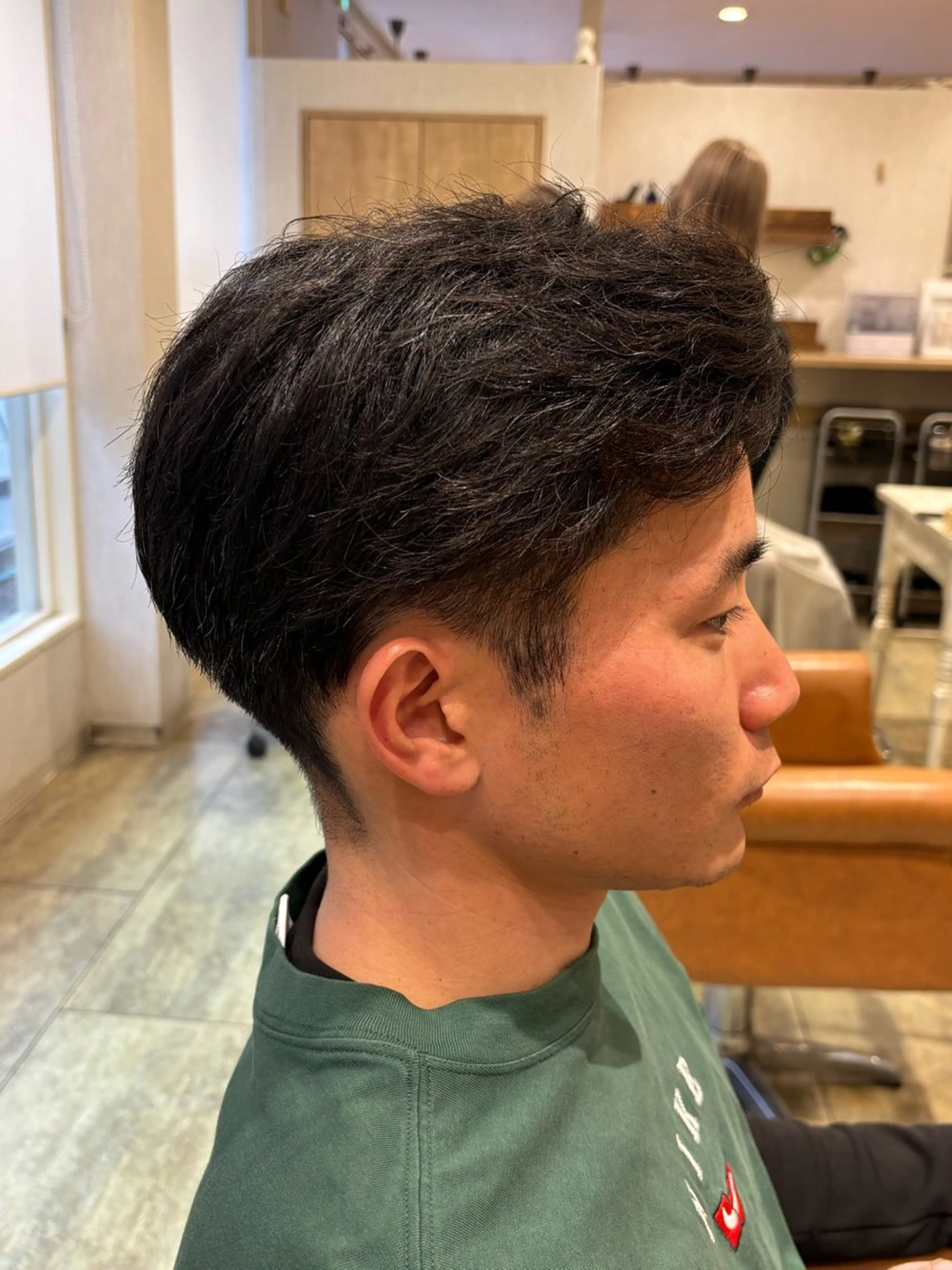 メンズ マッシュ カット ヘッドスパ 長尾ゆりの/ボブ/ ベージュ/ハイトーンのヘアスタイル