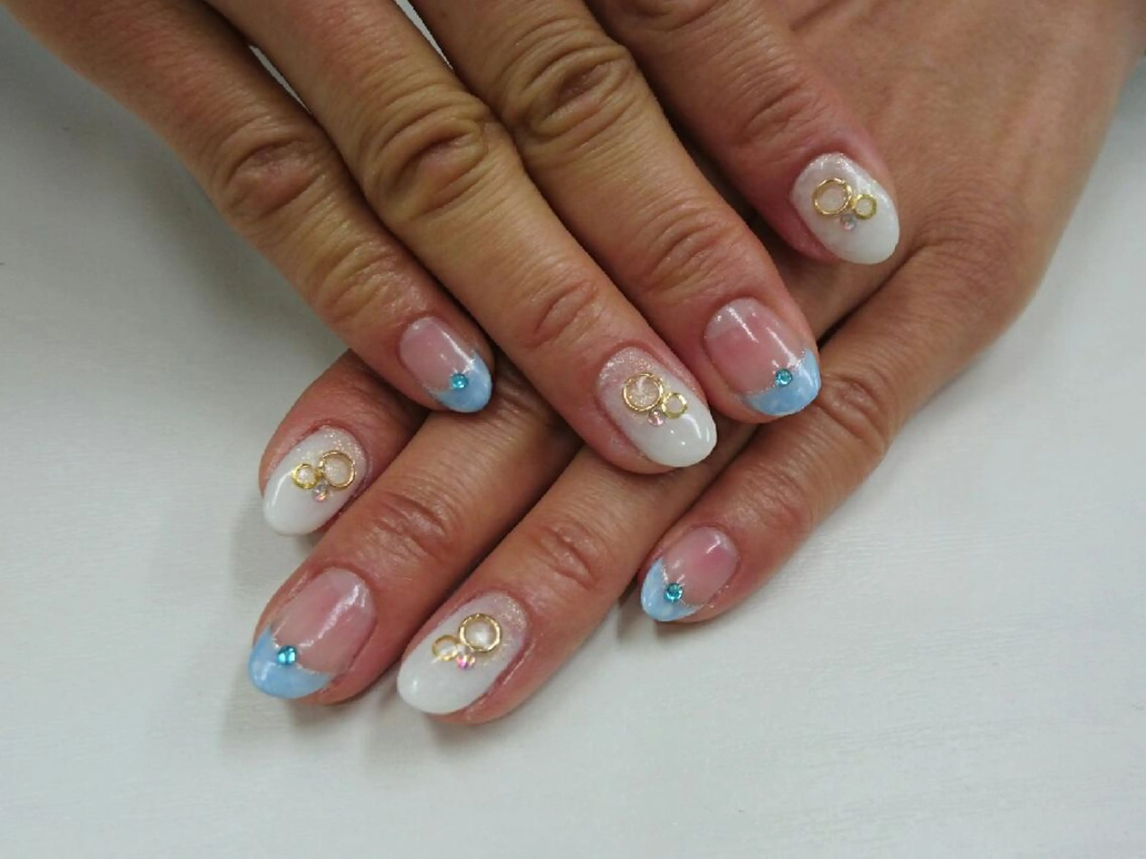 ミディアム ネイル nail salon Blancのネイルデザイン