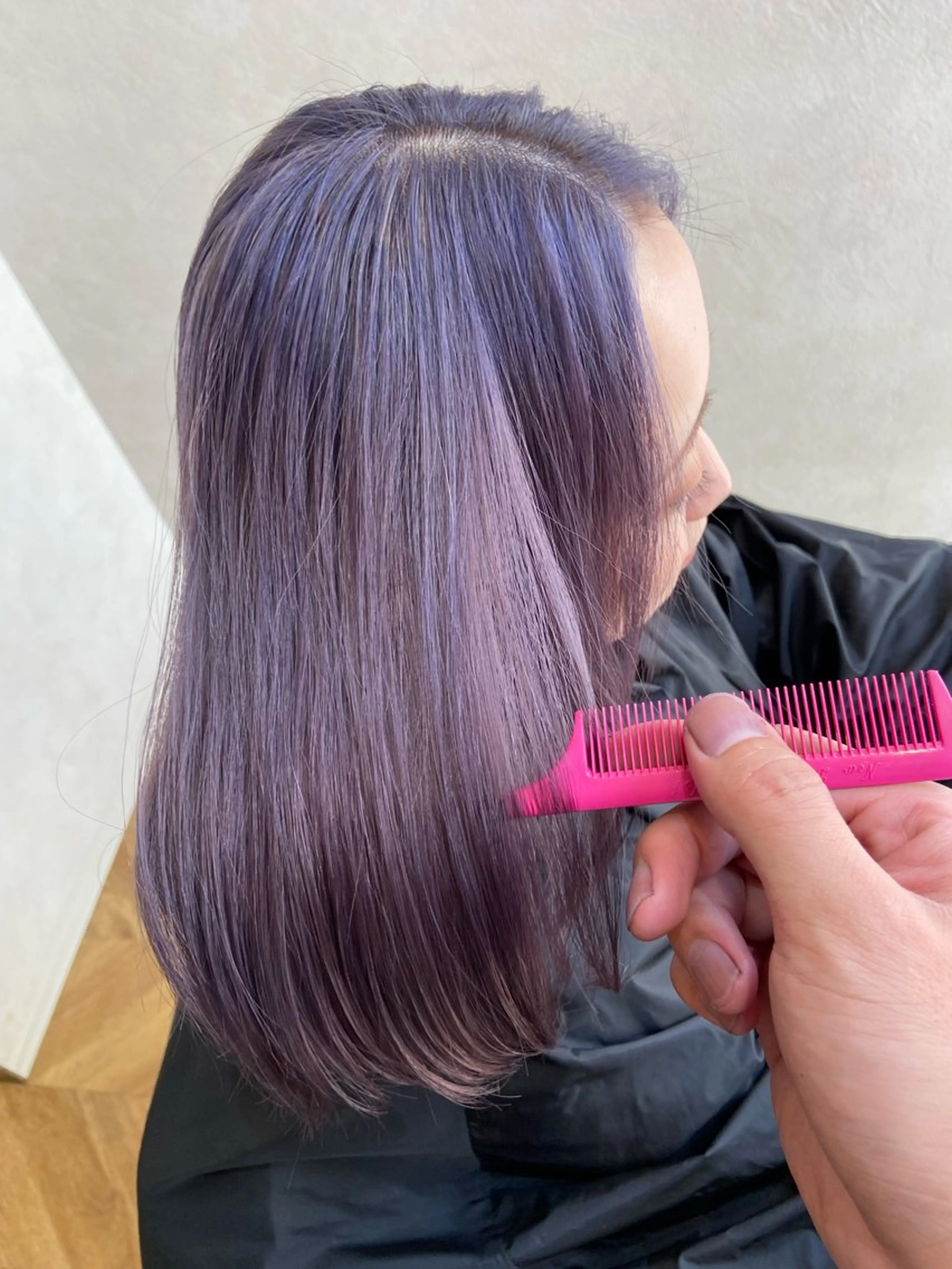 ミディアム カット ヘアカラー newiネウィ _naoのヘアスタイル