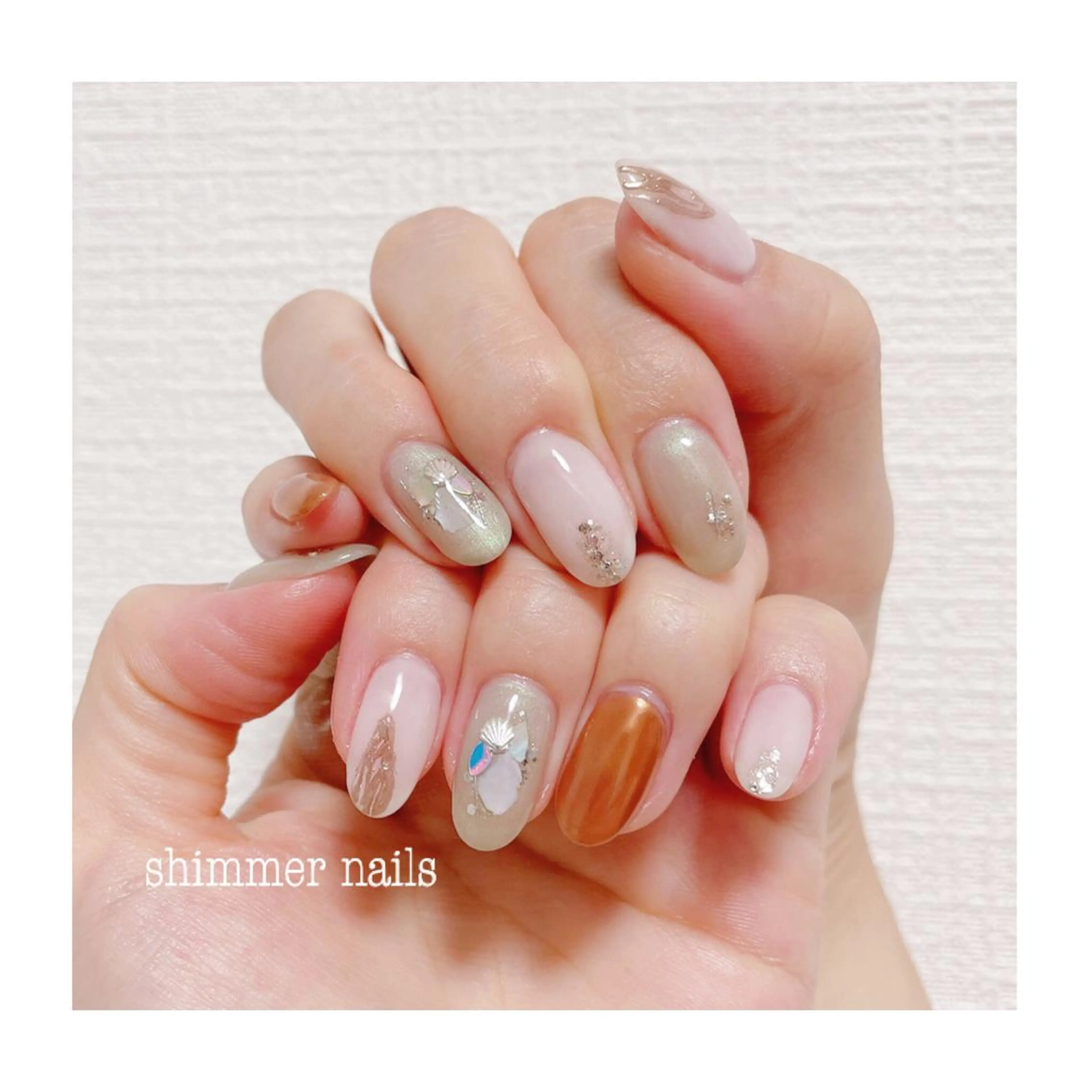 ネイル shimmer nailsのネイルデザイン