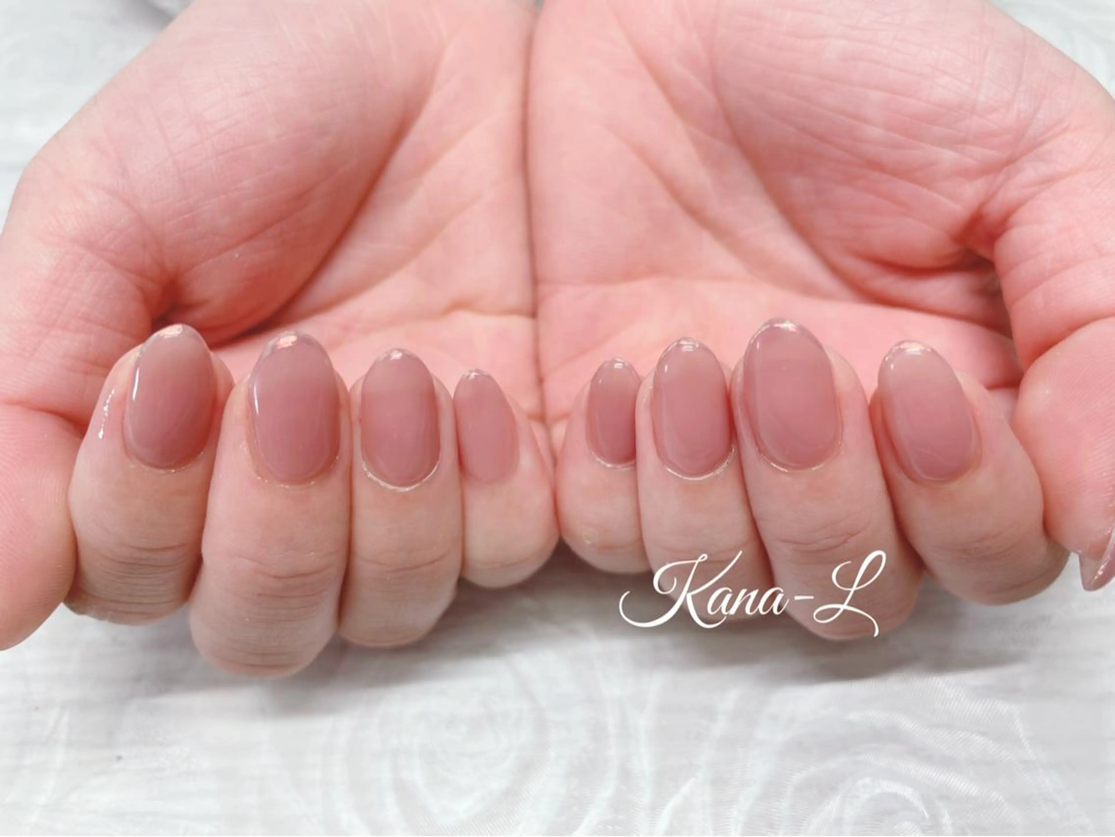 カラー ネイル オーロラネイル フレンチネイル オフィスネイル シンプルネイル 芦辺 香奈のネイルデザイン