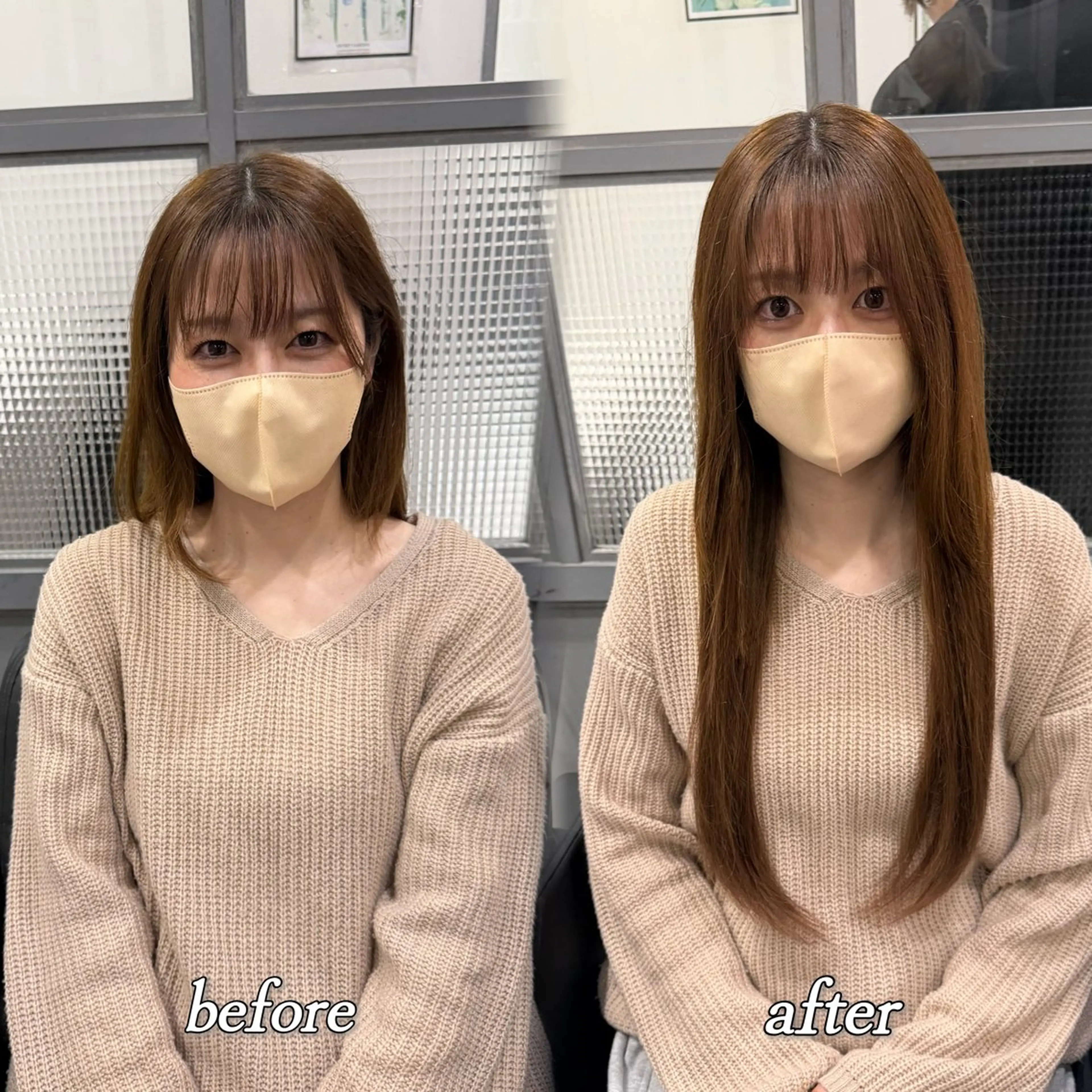 ロング エクステ 🦋REISA🦋 エクステ×ハイトーンのヘアスタイル