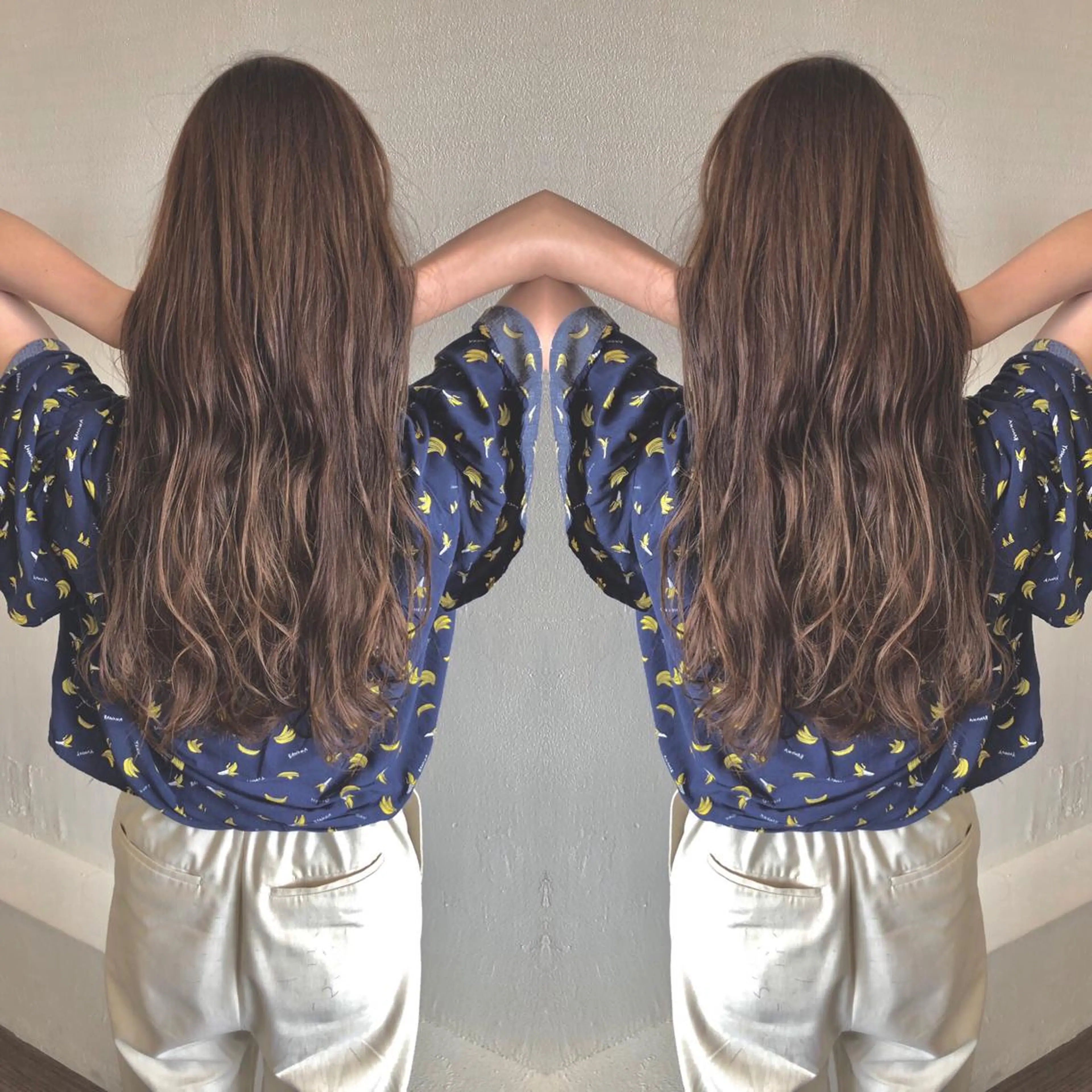 ロング カラー ヘアカラー Hair make VERDA所属・宮下 耕平のヘアスタイル