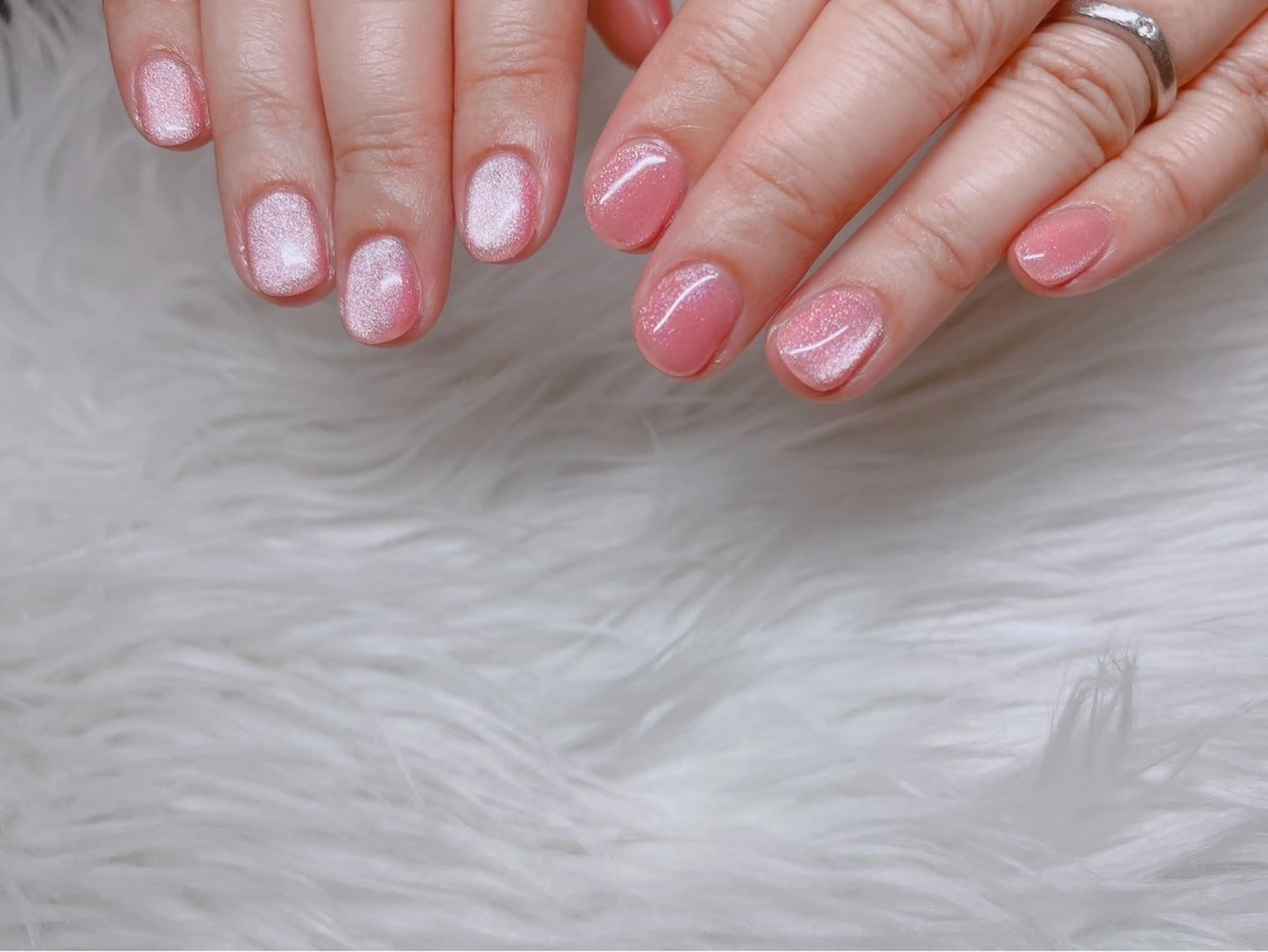 ネイル ブルー フットネイル ジェルネイル マグネットネイル オフィスネイル NAILSALON CRISTA所属・🤍CRISTA yui🤍のネイルデザイン