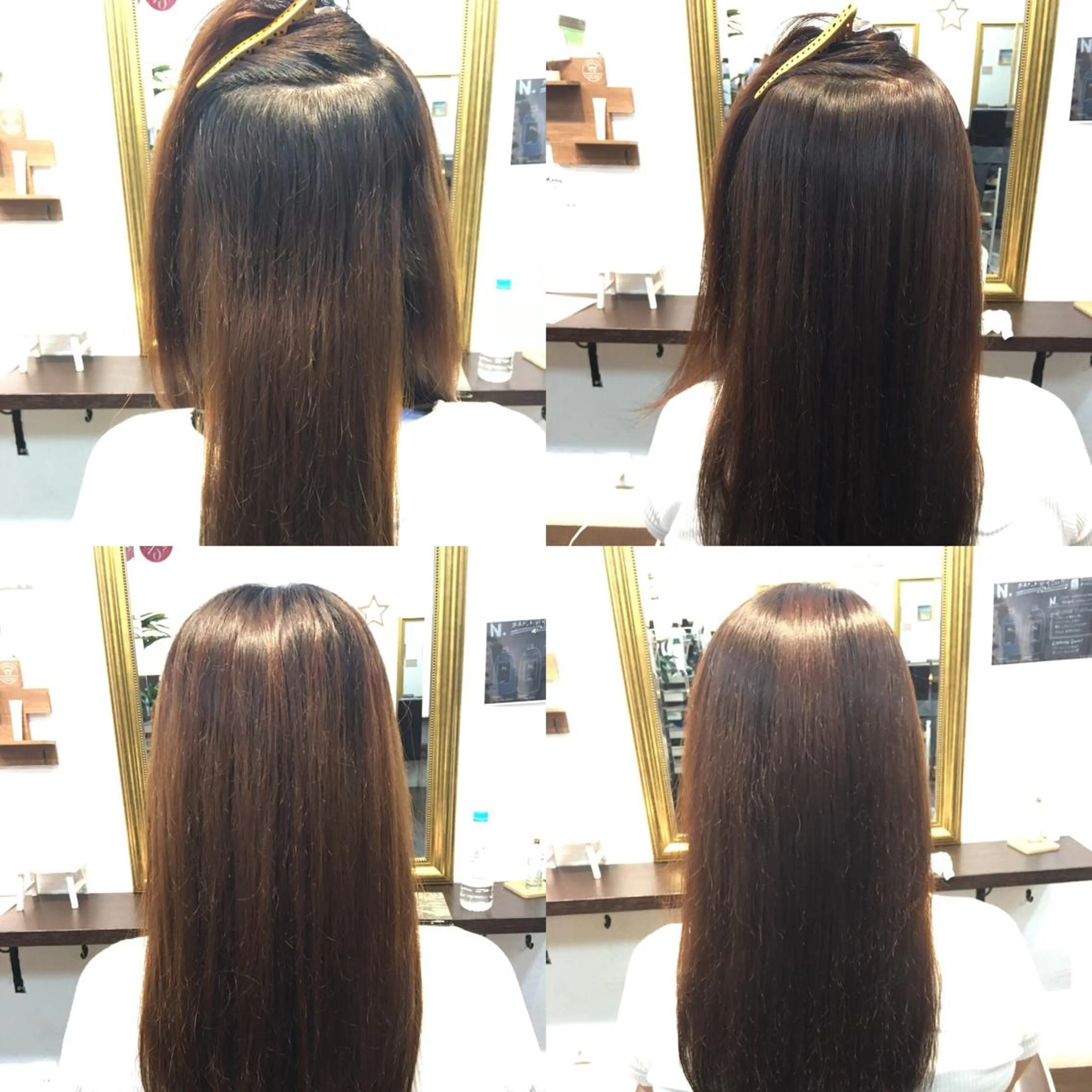 ロング 縮毛矯正 BLESS HAIR DESIGN所属・田口 信雄のヘアスタイル