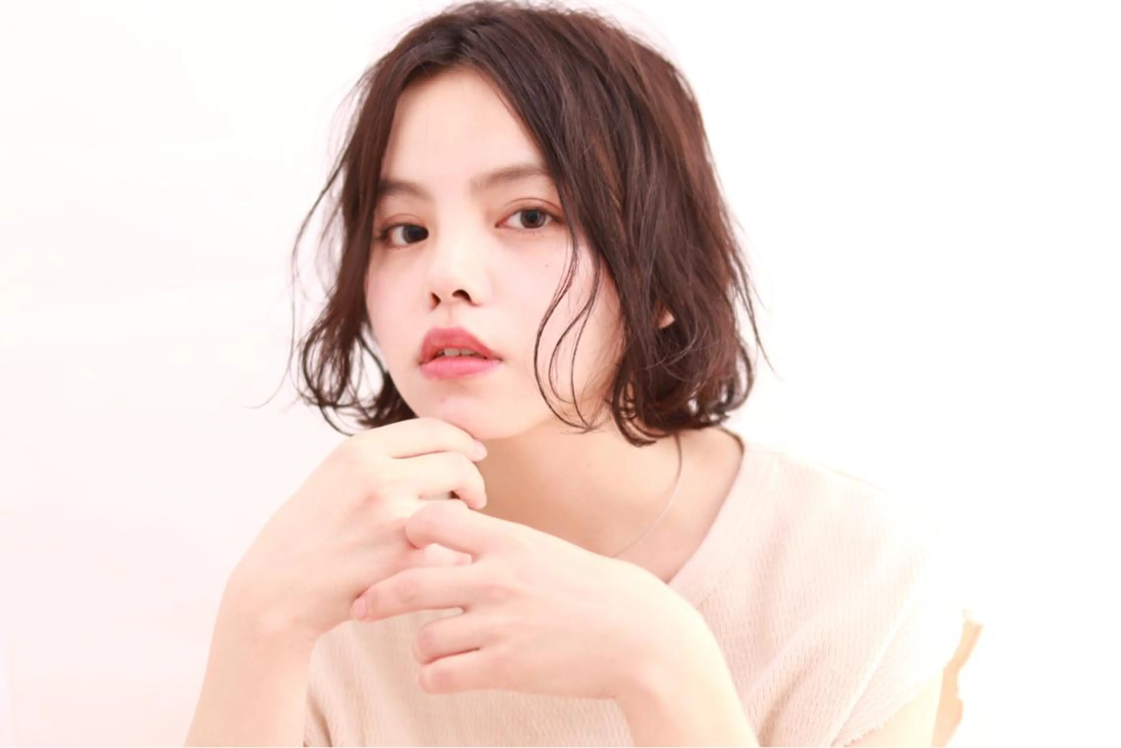 ショート カラー ブラウンカラー ナチュラルブラウン ボブ カット ヘッドスパ 齋藤 咲のヘアスタイル