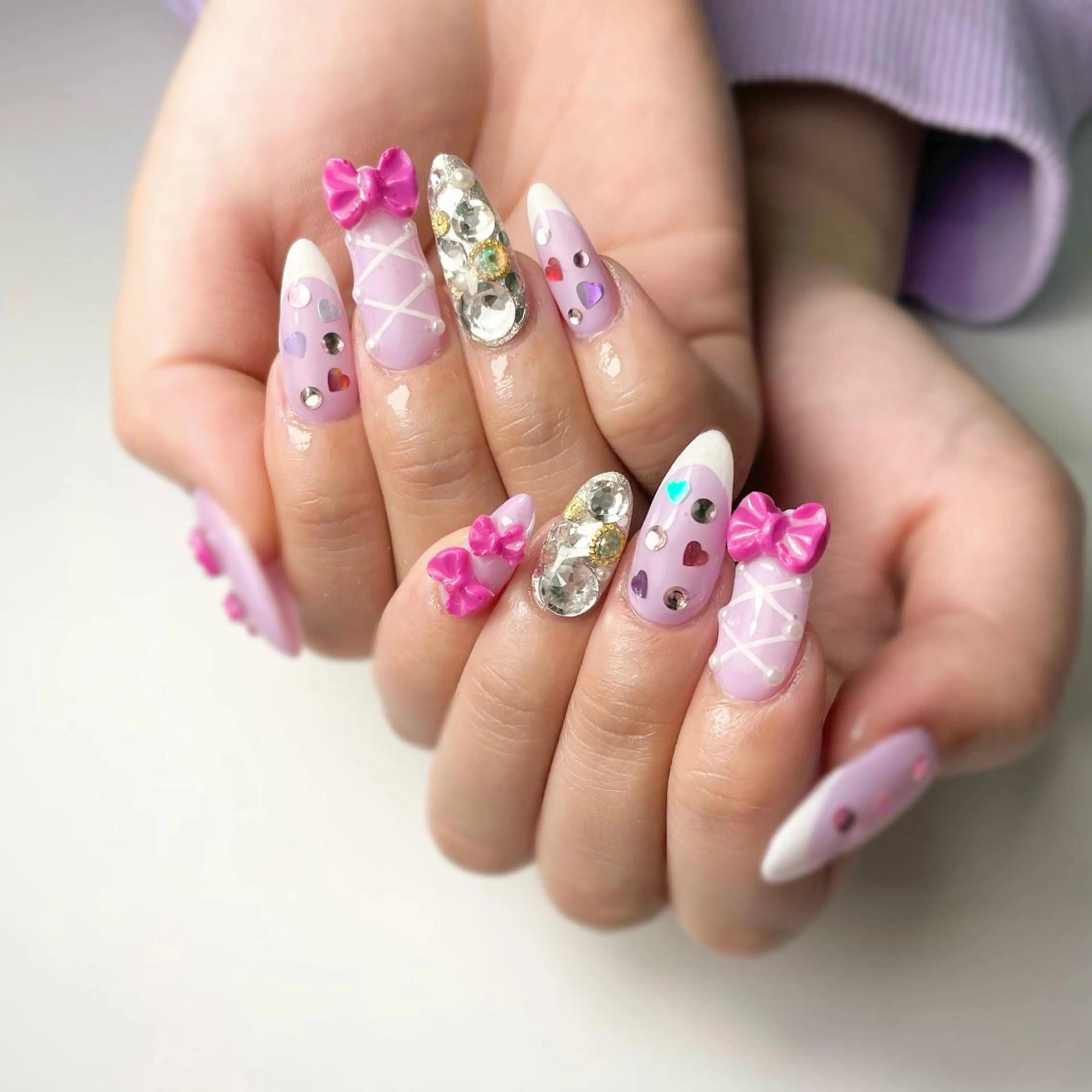 ロング nail salon ROSA  Aのネイルデザイン