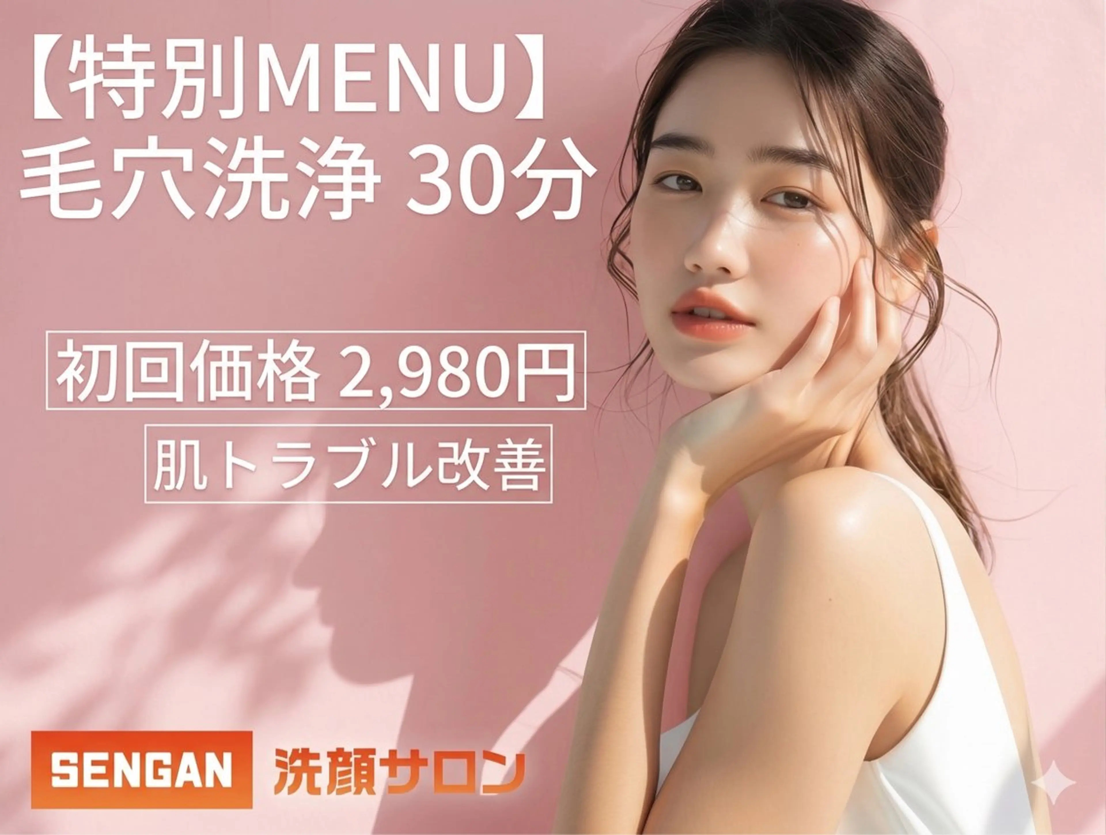 セミロング SENGAN 洗顔サロン(赤坂店）所属・毛穴洗浄/コルギ/ 赤坂/洗顔サロンのエステ・リラクイメージ