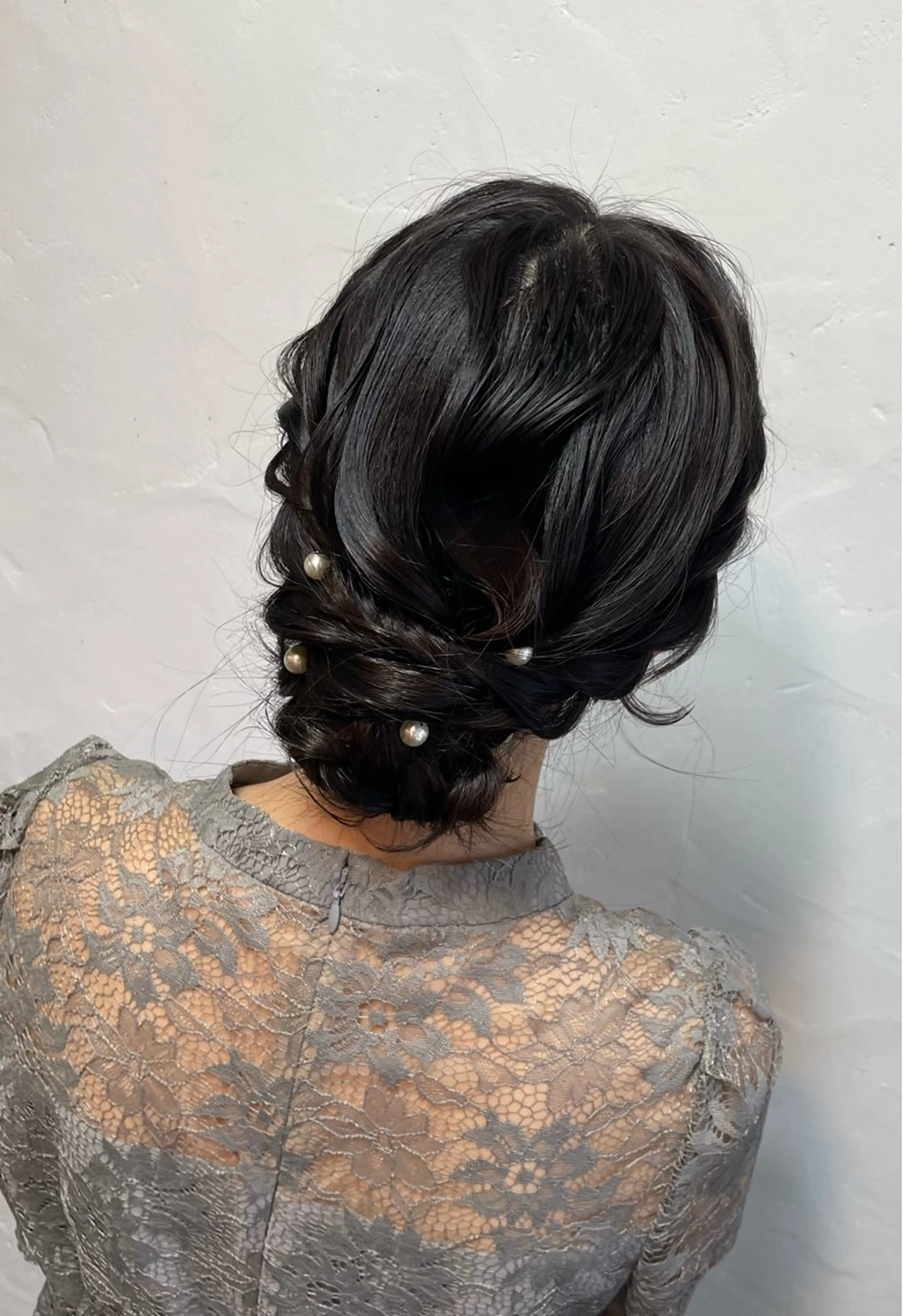 ミディアム 顔周りカット ヘアセット 🫧 MAKI🫧のヘアスタイル