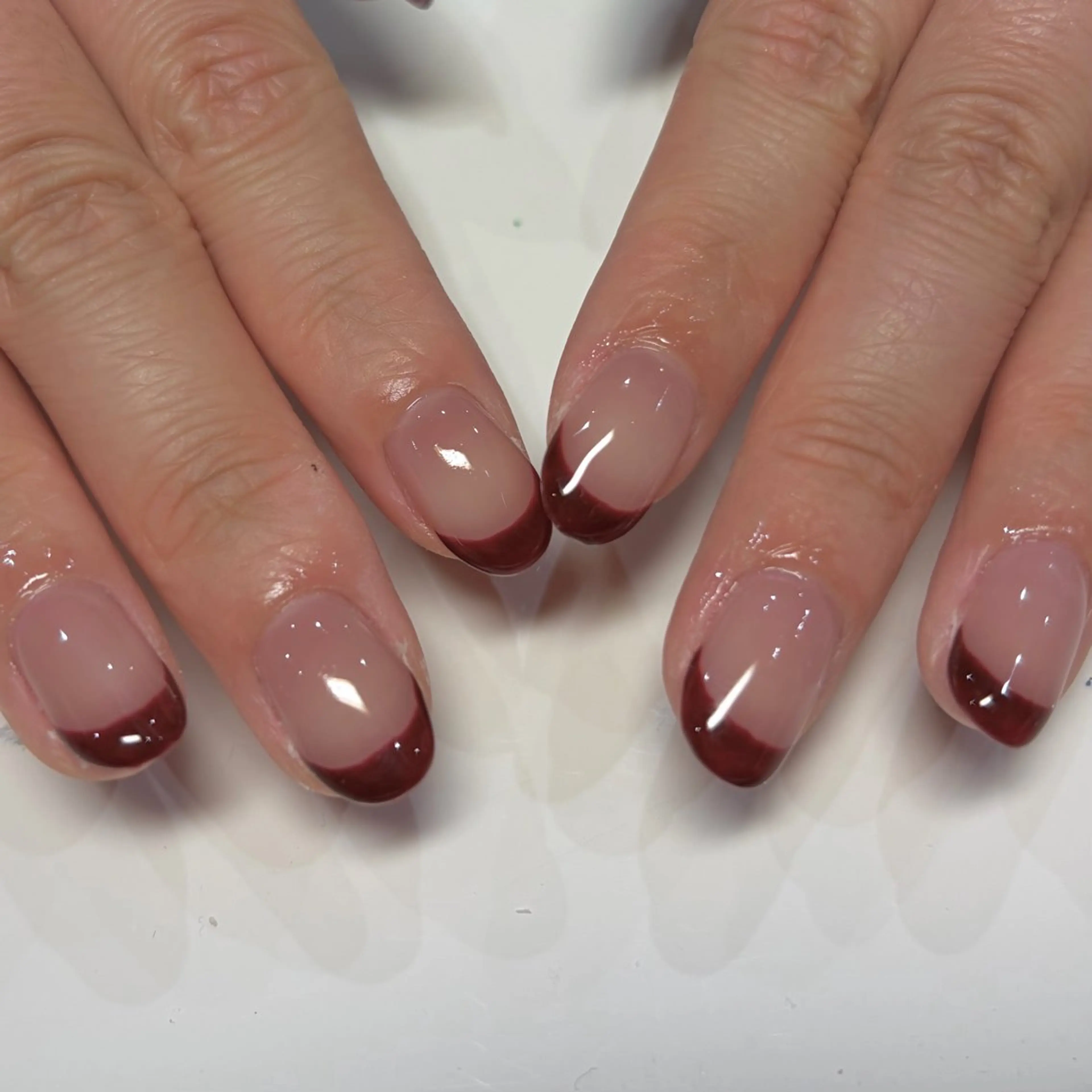 ネイル フレンチネイル Akazawa Nanaのネイルデザイン