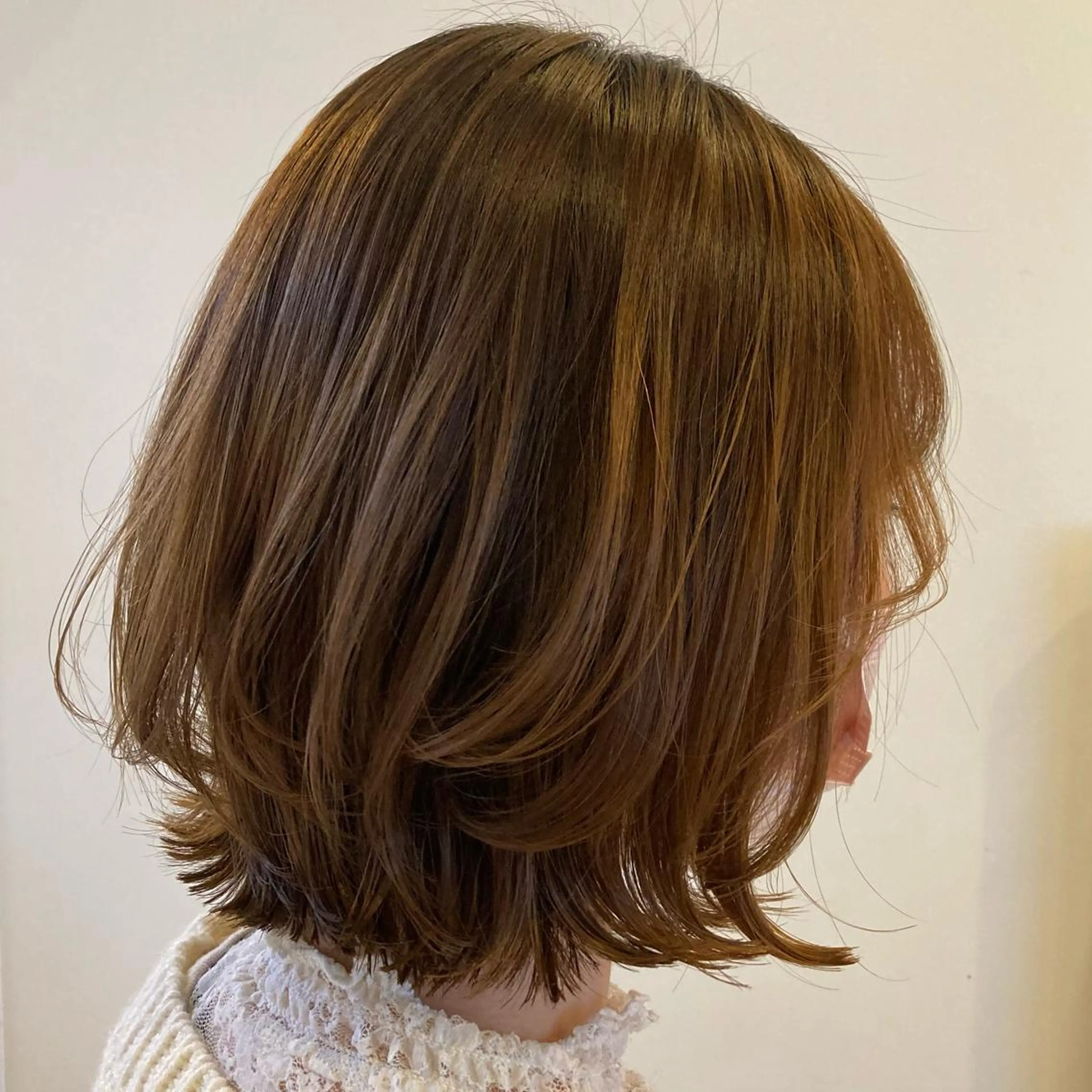 ショート ボブレイヤー ボブ レイヤーカット 尾籠 美幸 (オゴモリ ミユキ)のヘアスタイル