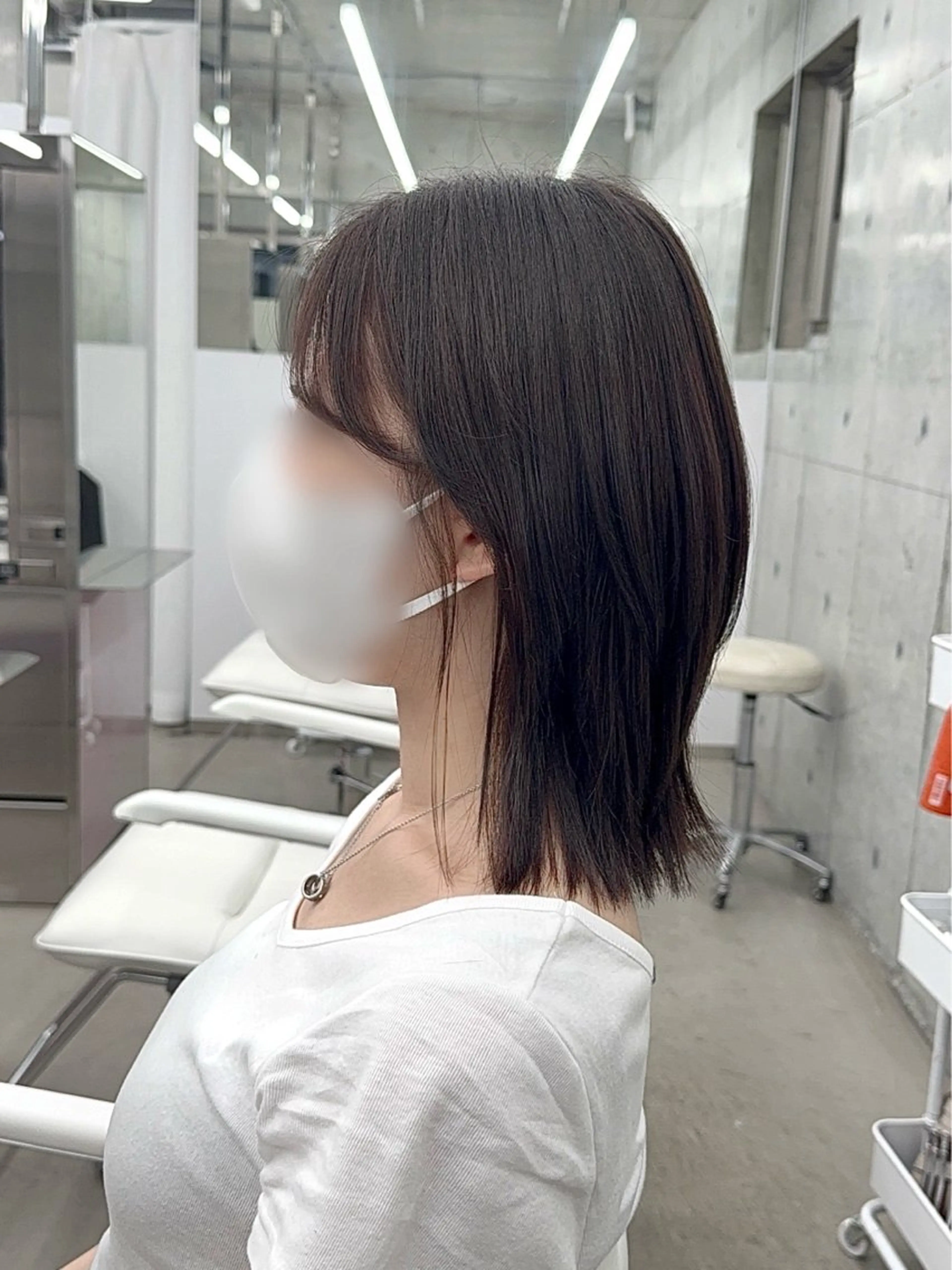 ミディアム カラー パーマ ヘアアレンジ カット トリートメント ヘアセット パク・ボミン小野リエ 韓国ハーフ🦊のその他イメージ