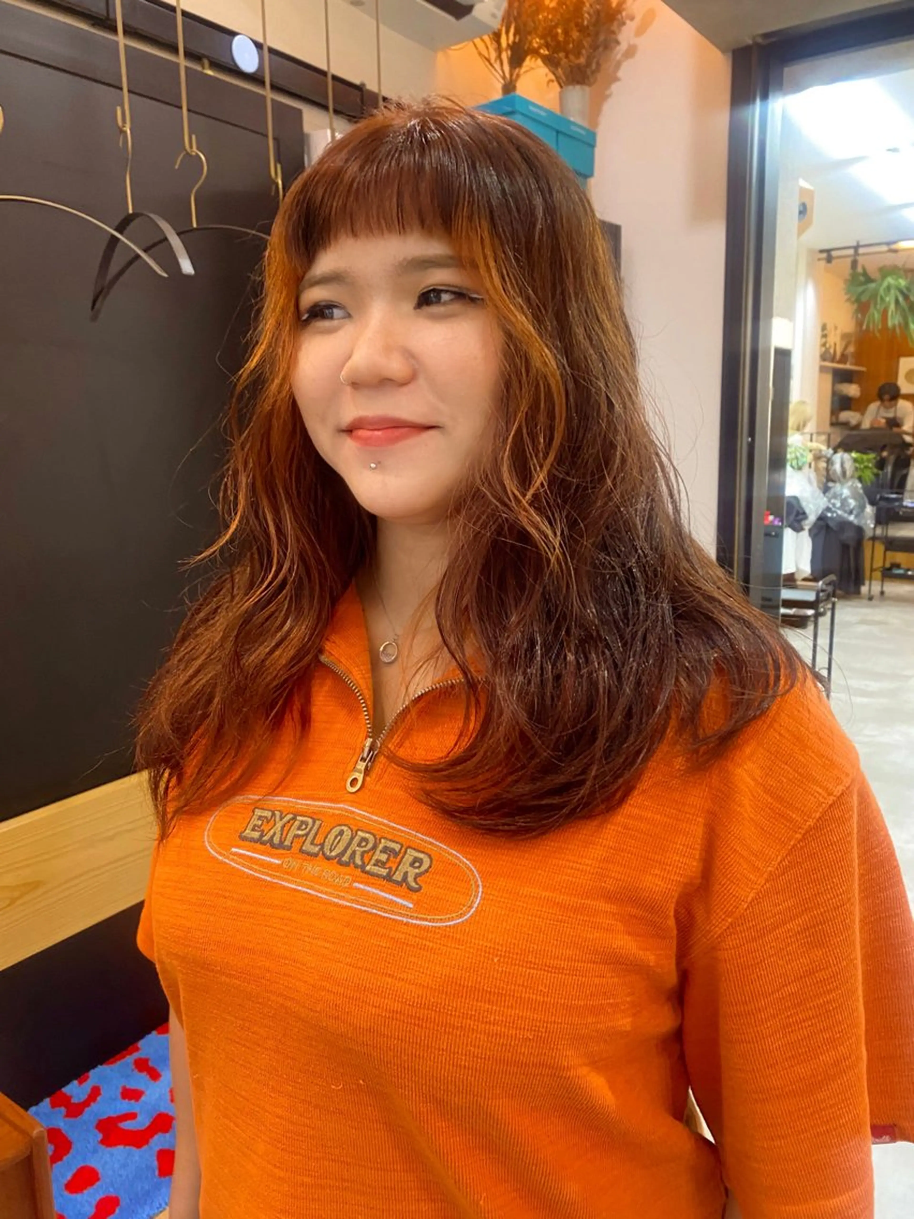 ロング 松尾 伊純のヘアスタイル